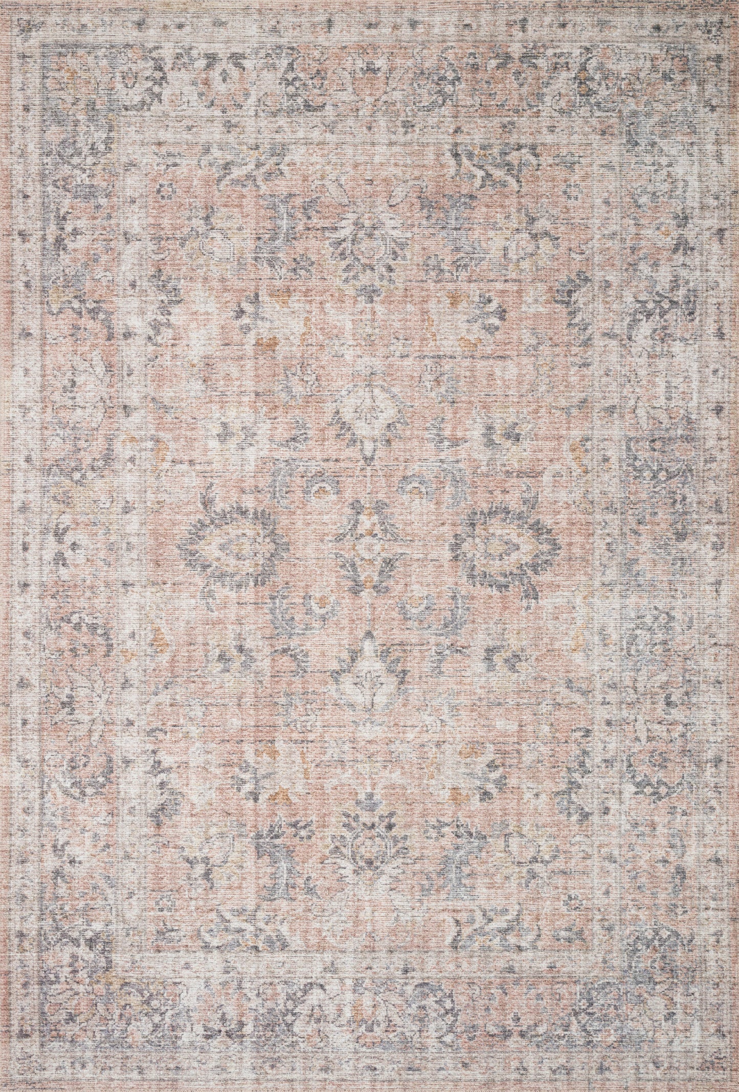 Loloi II Skye SKY-01 Blush Grey Traditional Power Loomed Rug