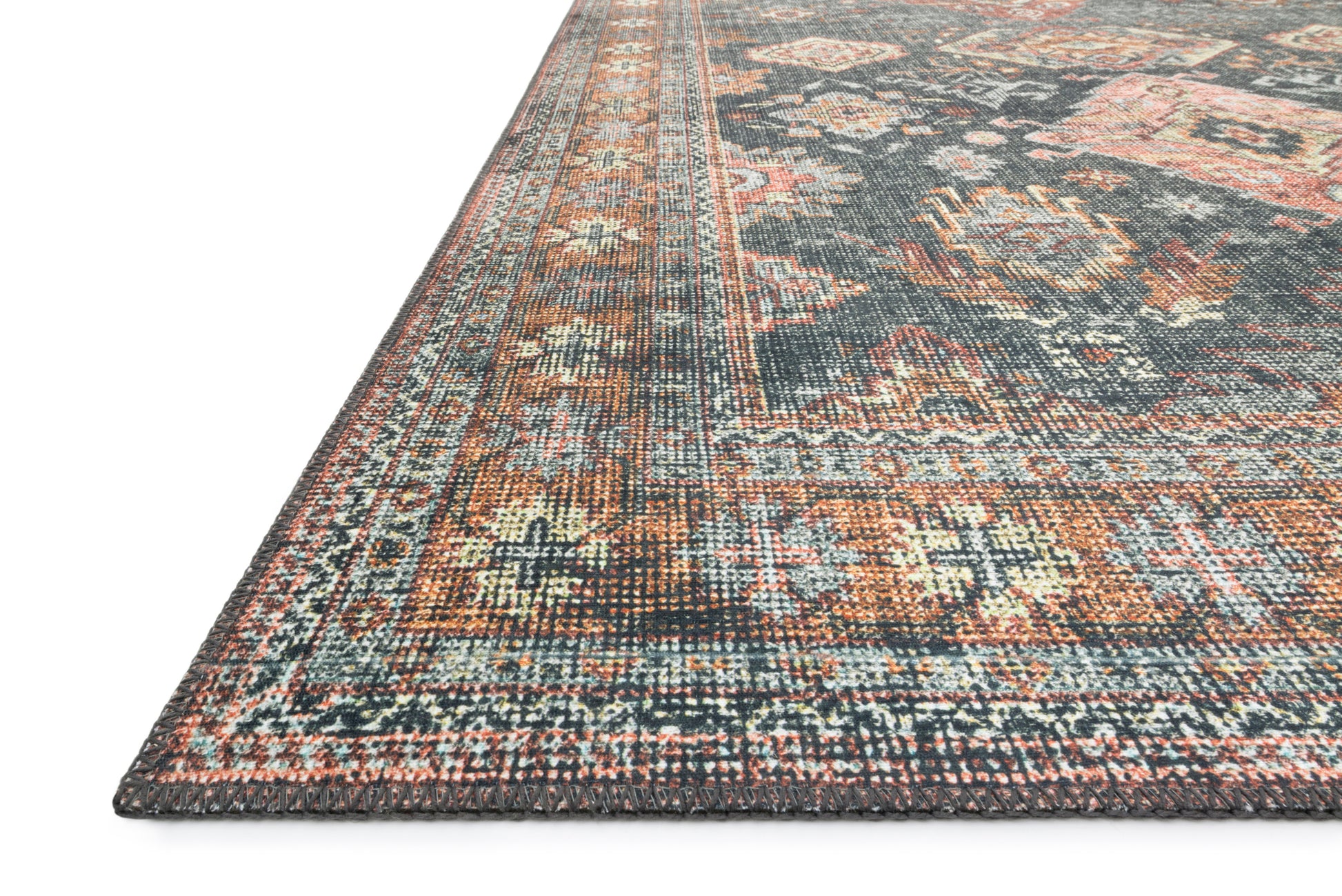 Loloi II Skye SKY-10 Sea Rust Traditional Power Loomed Rug