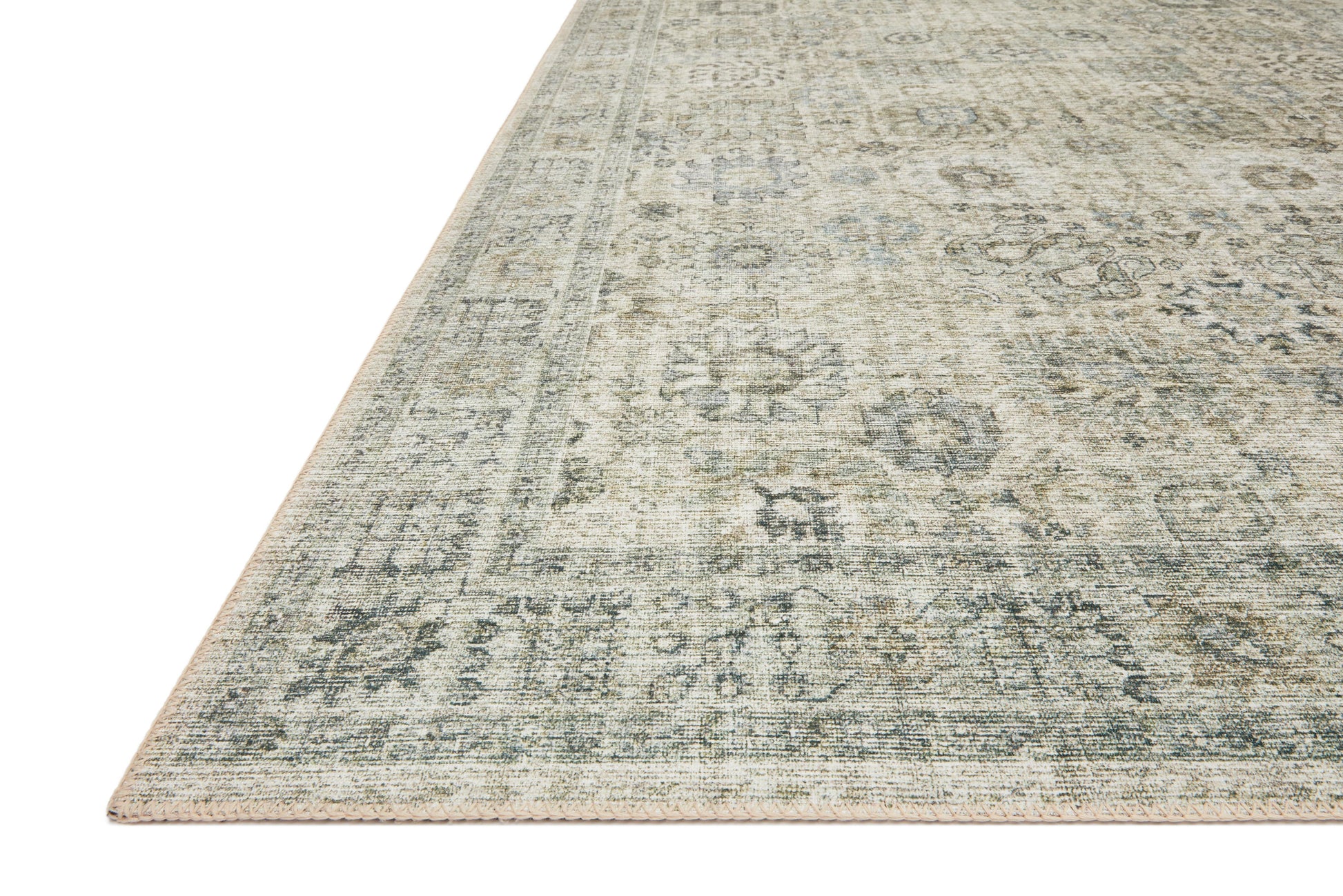 Loloi II Skye SKY-14 Natural Sage Traditional Power Loomed Rug