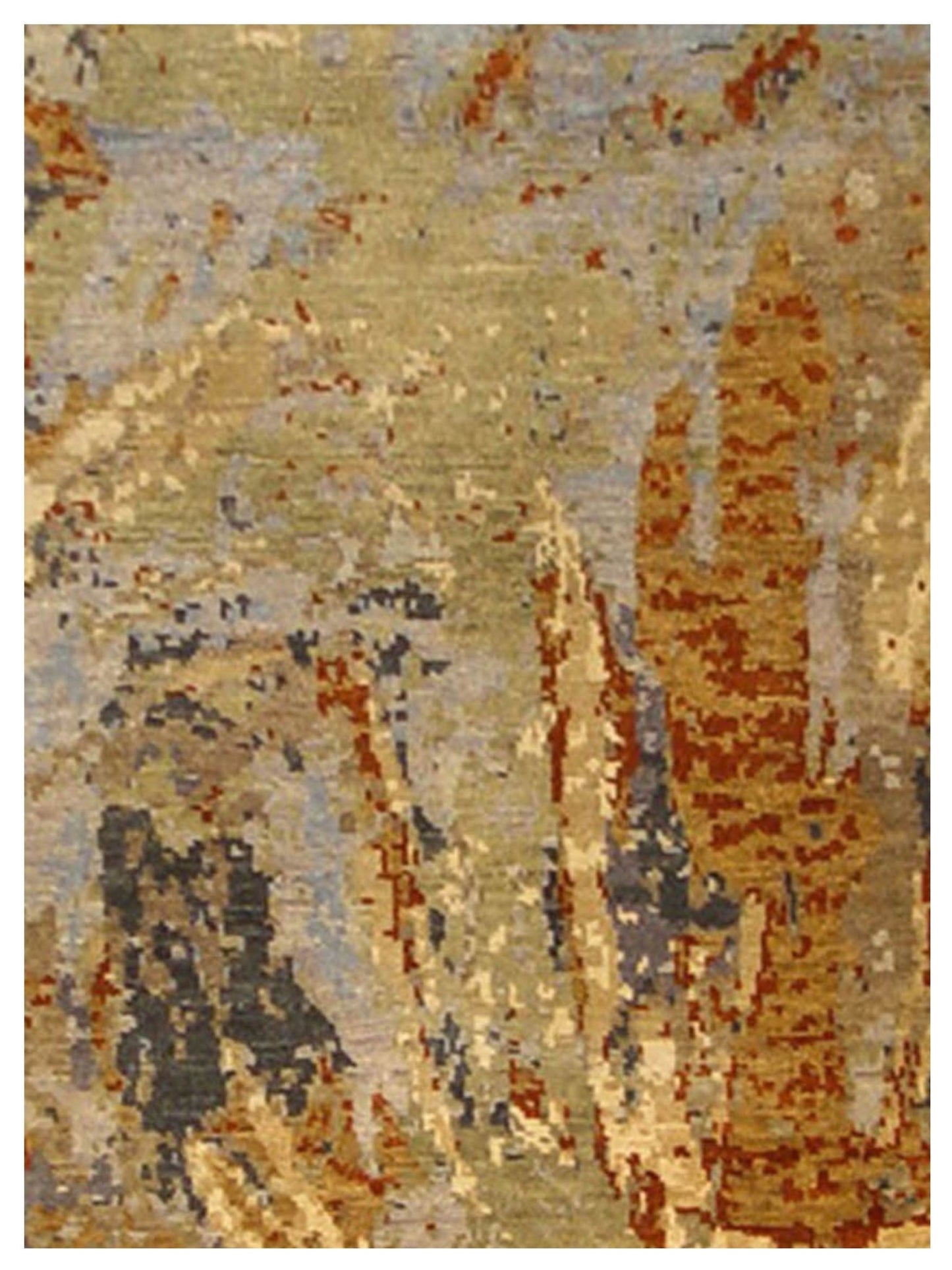 Artisan Abigail Multi Transitional Knotted Rug - Rugs - Artisan - Atlanta Designer Rugs