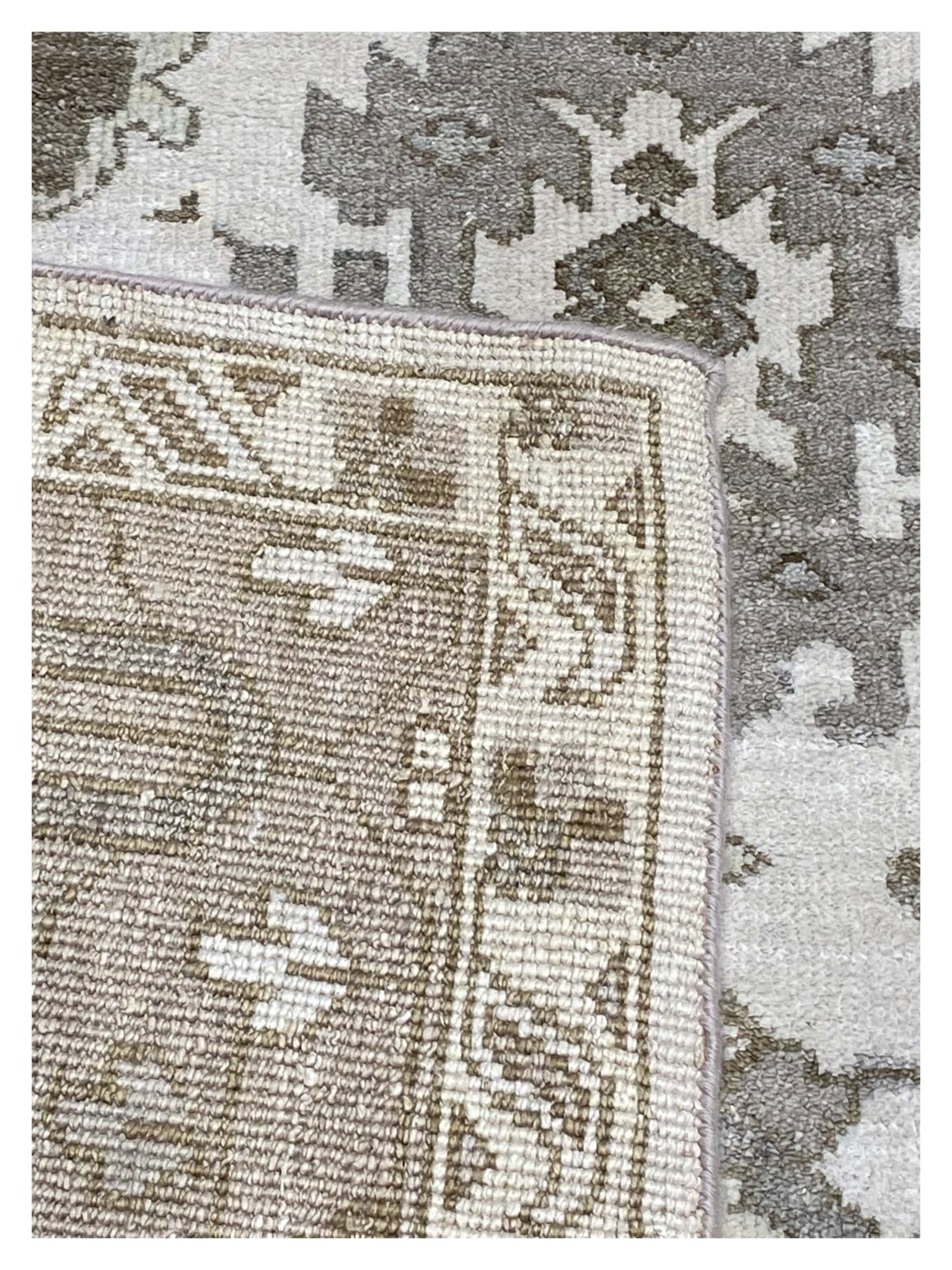 Artisan Emma Ivory Camel Traditional Knotted Rug - Rugs - Artisan - Atlanta Designer Rugs