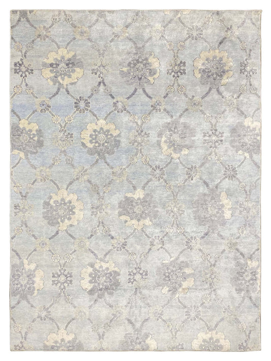 Artisan Uma Lt.Blue Transitional Knotted Rug - Rugs - Artisan - Atlanta Designer Rugs