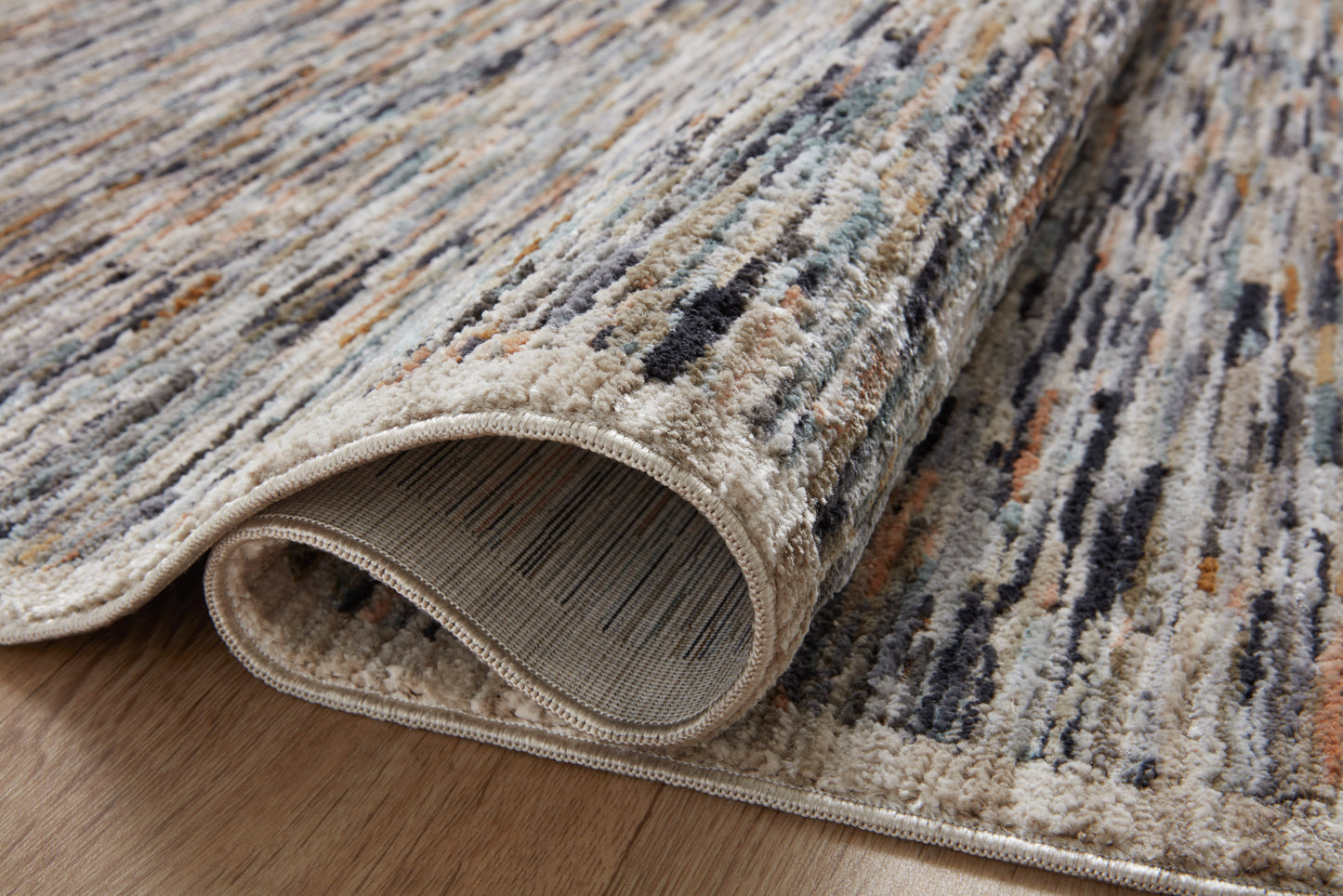 Loloi Soho SOH-03 Multi Sand Contemporary Power Loomed Rug