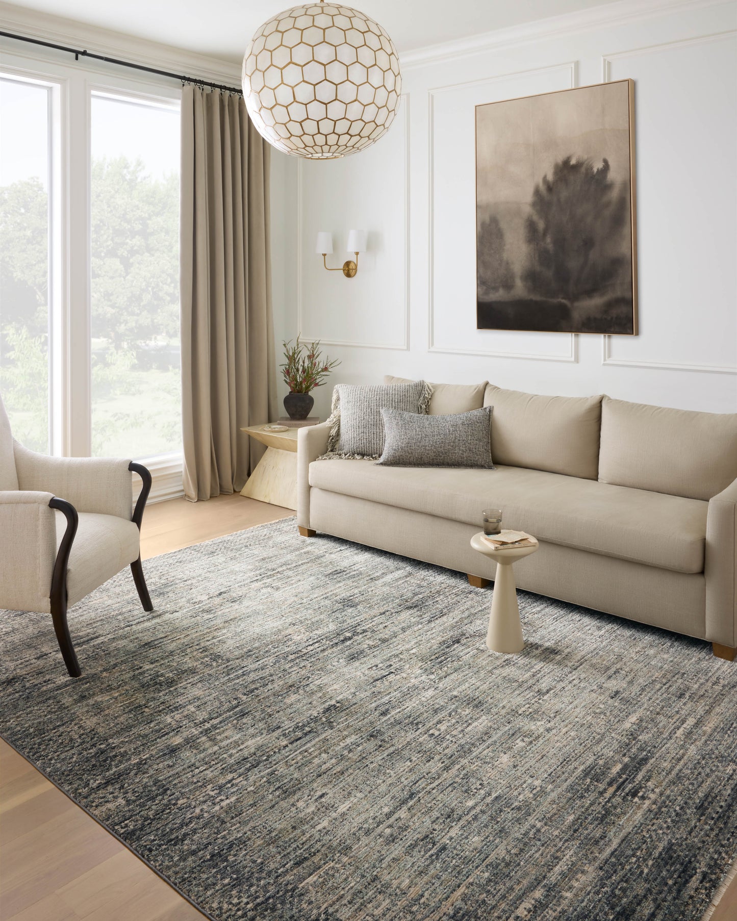 Loloi Soho SOH-06 Multi Slate Contemporary Power Loomed Rug