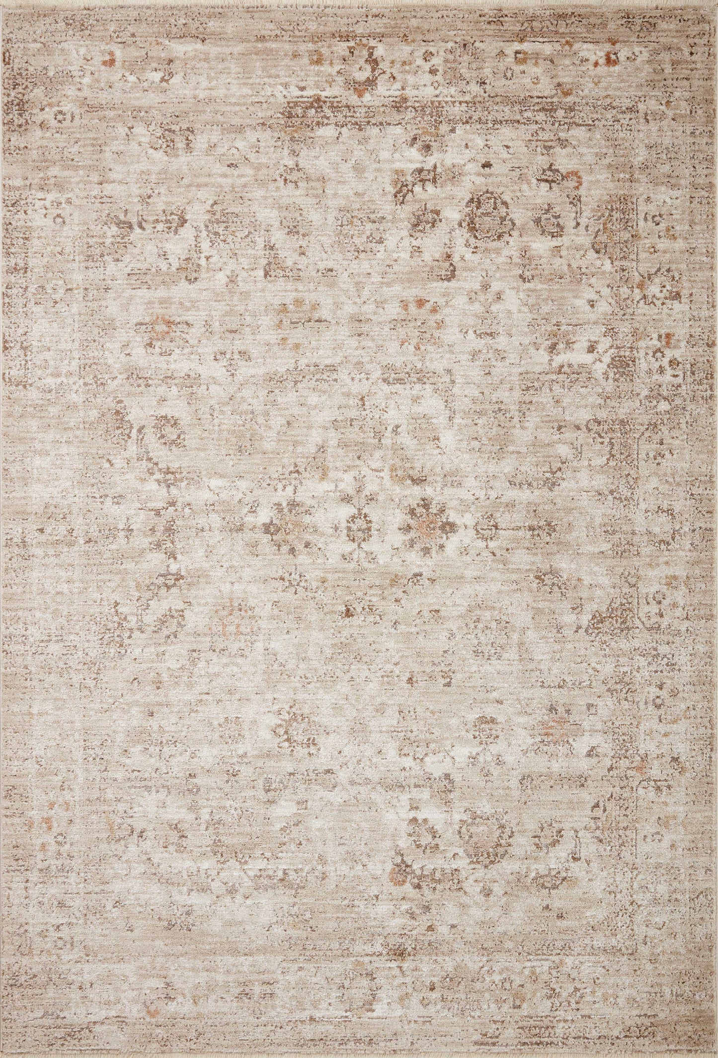 Loloi Sonnet SNN-01 Sand Taupe Traditional Power Loomed Rug