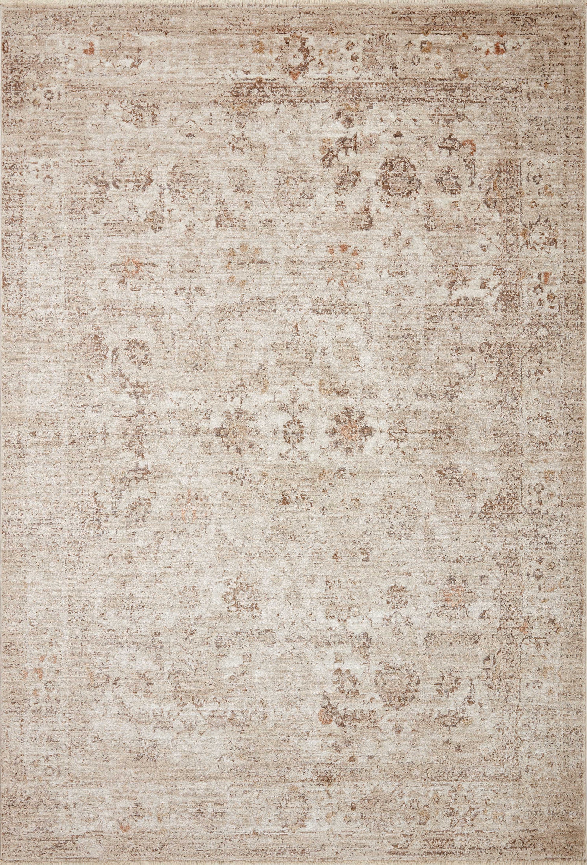 Loloi Sonnet SNN-01 Sand Taupe Traditional Power Loomed Rug