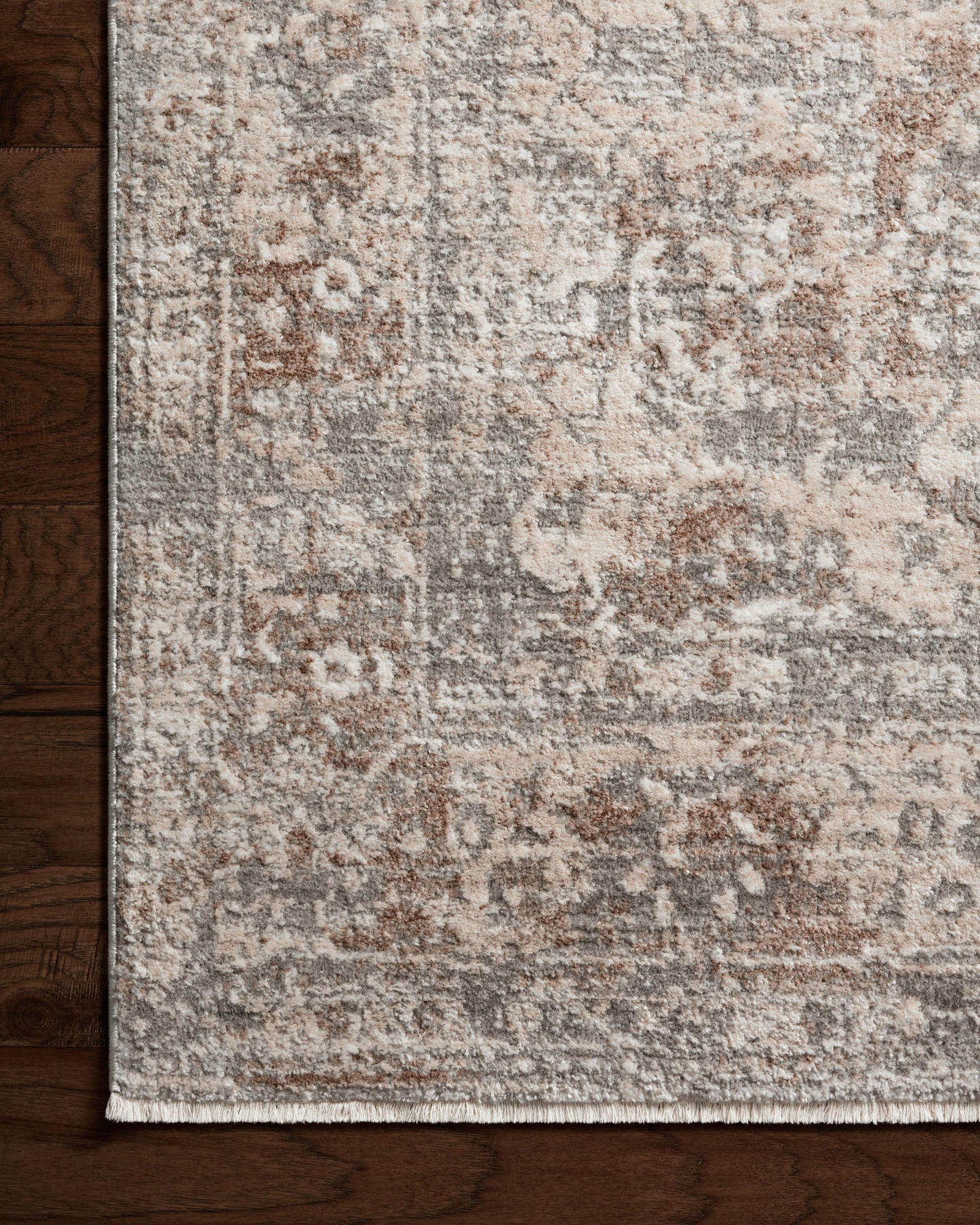 Loloi Sonnet SNN-05 Silver Natural Traditional Power Loomed Rug