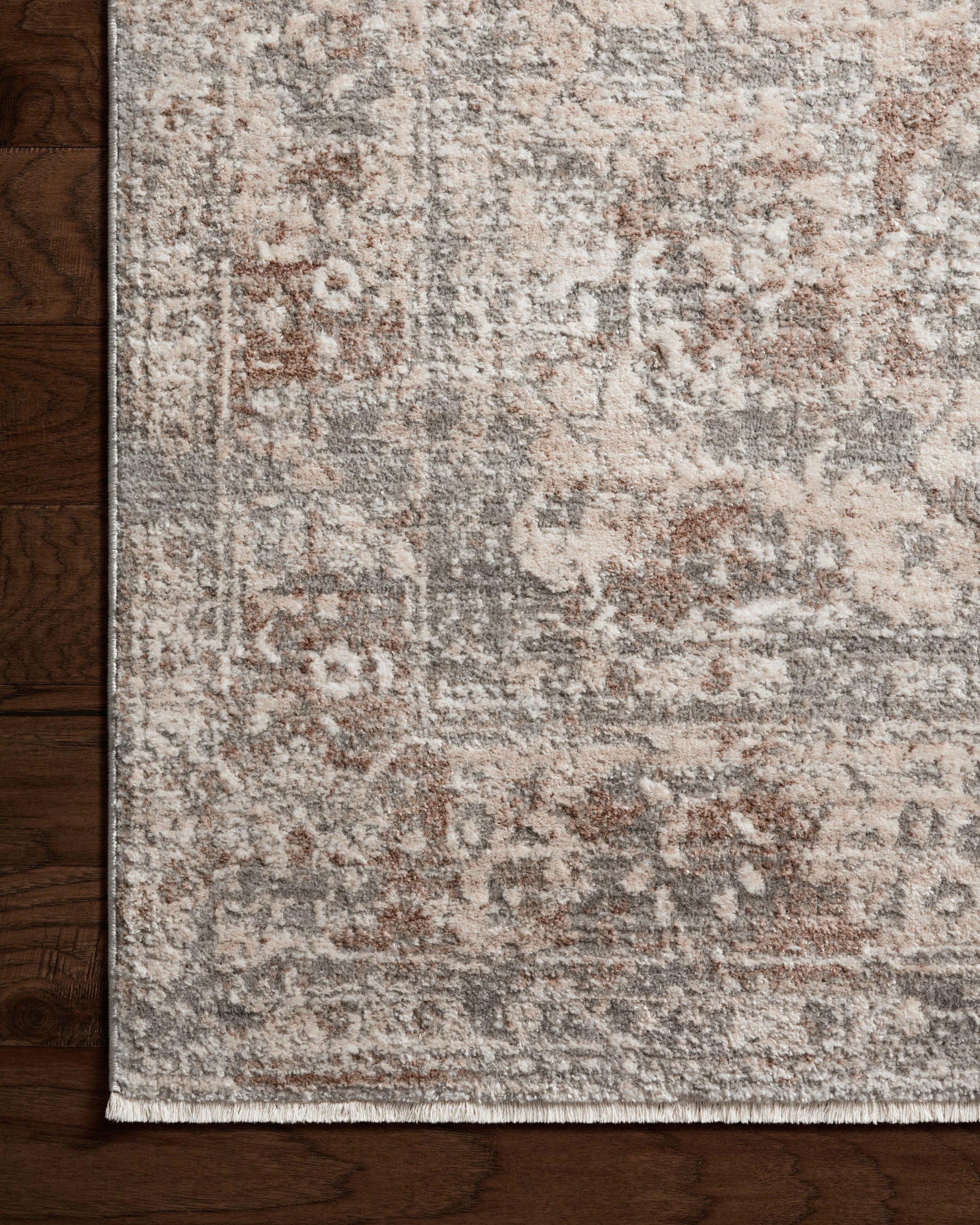 Loloi Sonnet SNN-05 Silver Natural Traditional Power Loomed Rug