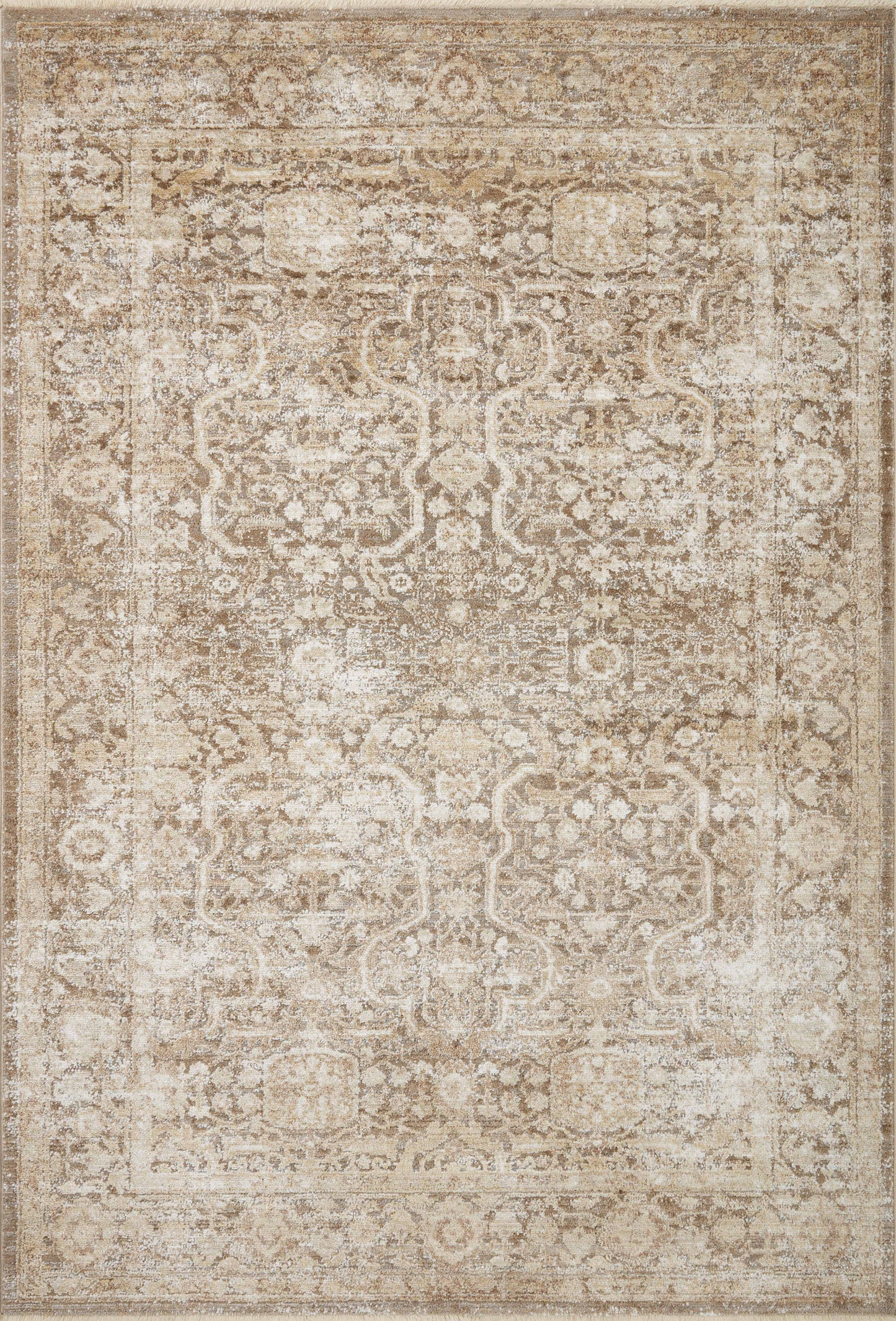 Loloi Sonnet SNN-09 Mocha Tan Traditional Power Loomed Rug