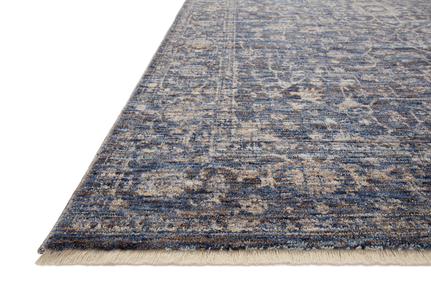 Loloi II Sorrento SOR-01 Midnight Natural Traditional Power Loomed Rug