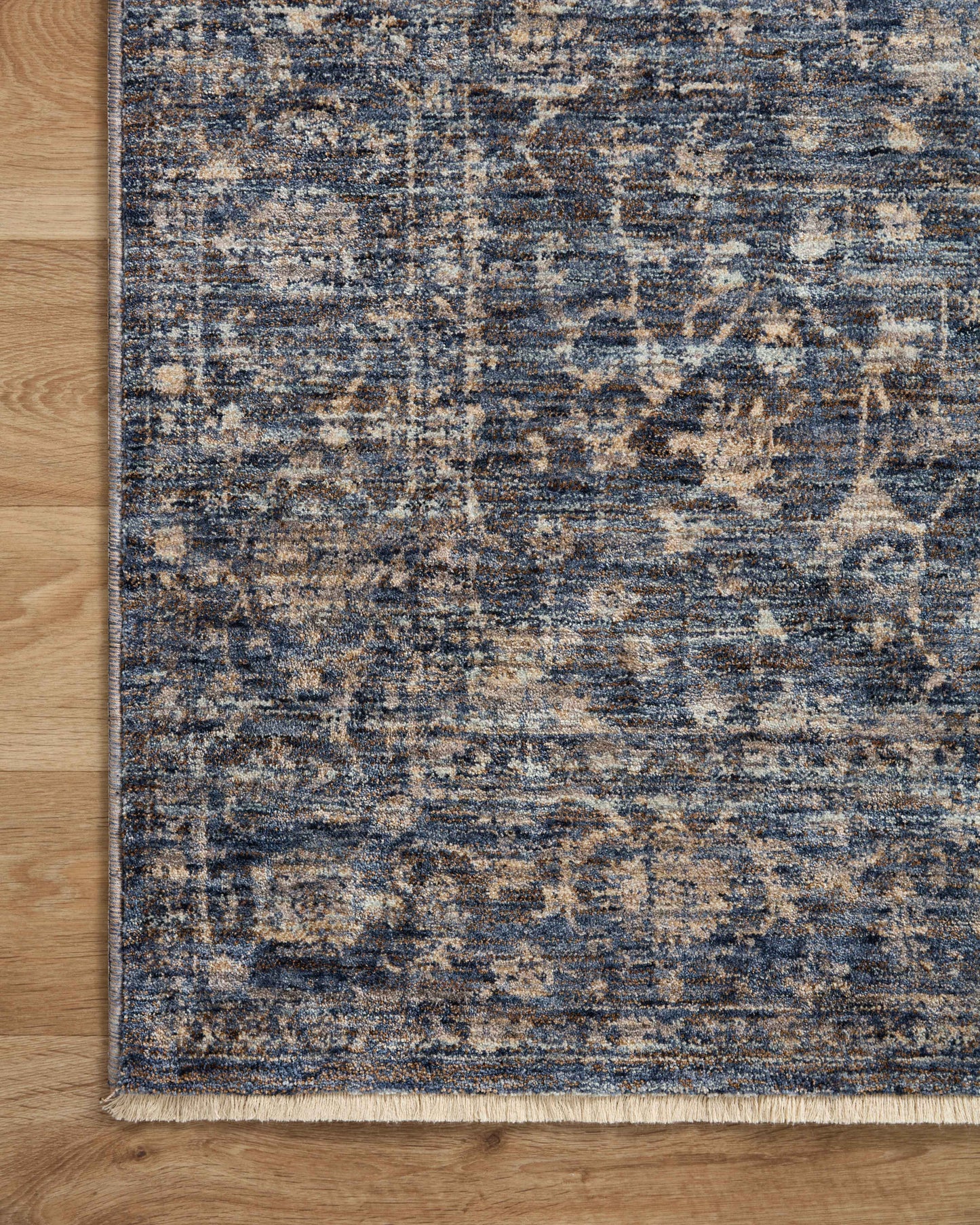 Loloi II Sorrento SOR-01 Midnight Natural Traditional Power Loomed Rug