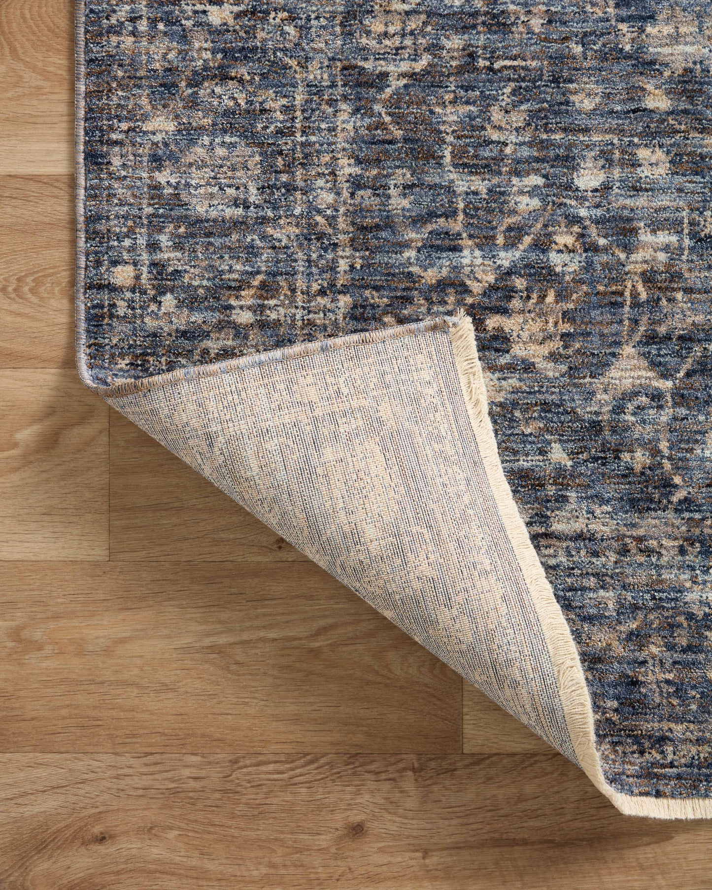 Loloi II Sorrento SOR-01 Midnight Natural Traditional Power Loomed Rug