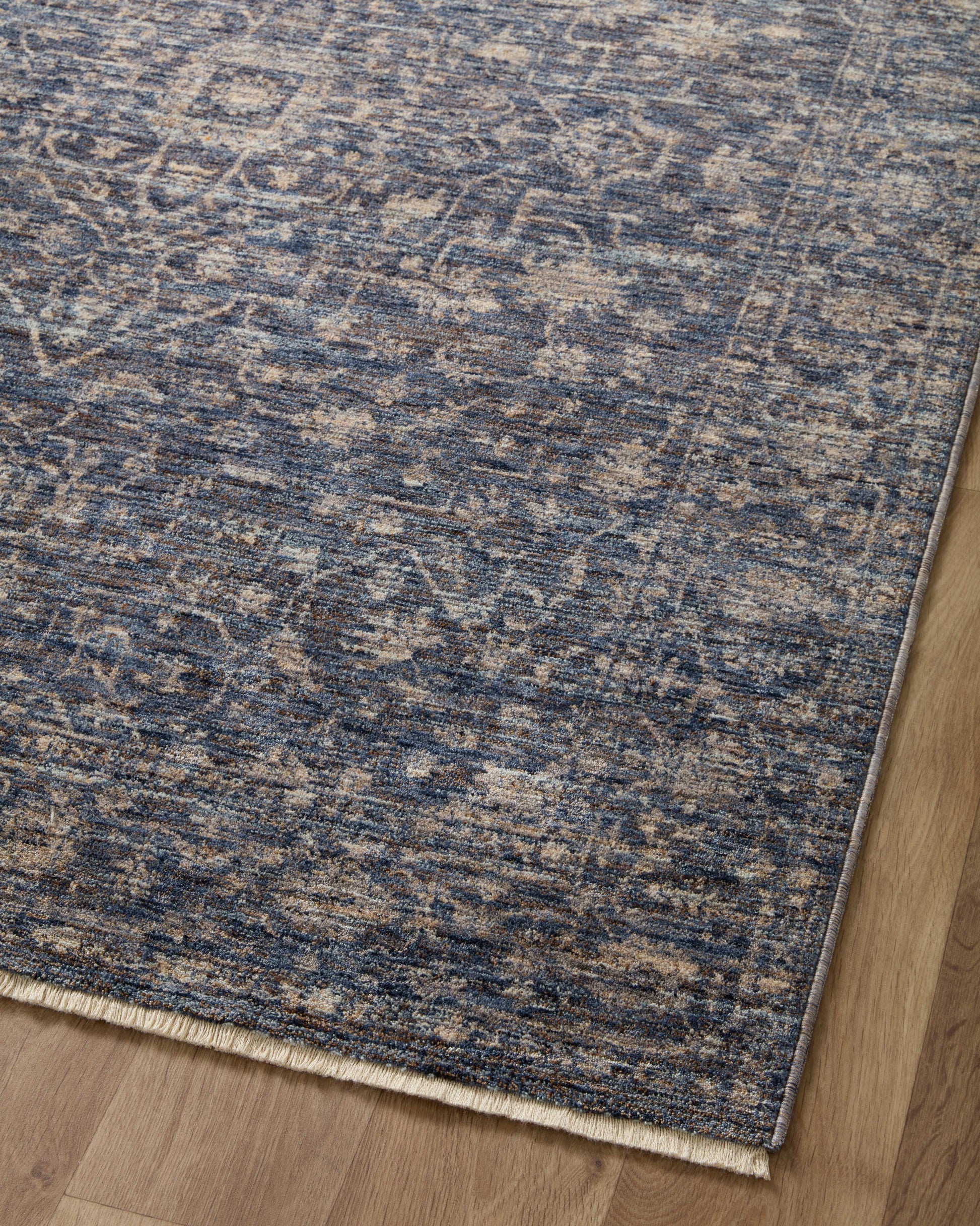 Loloi II Sorrento SOR-01 Midnight Natural Traditional Power Loomed Rug