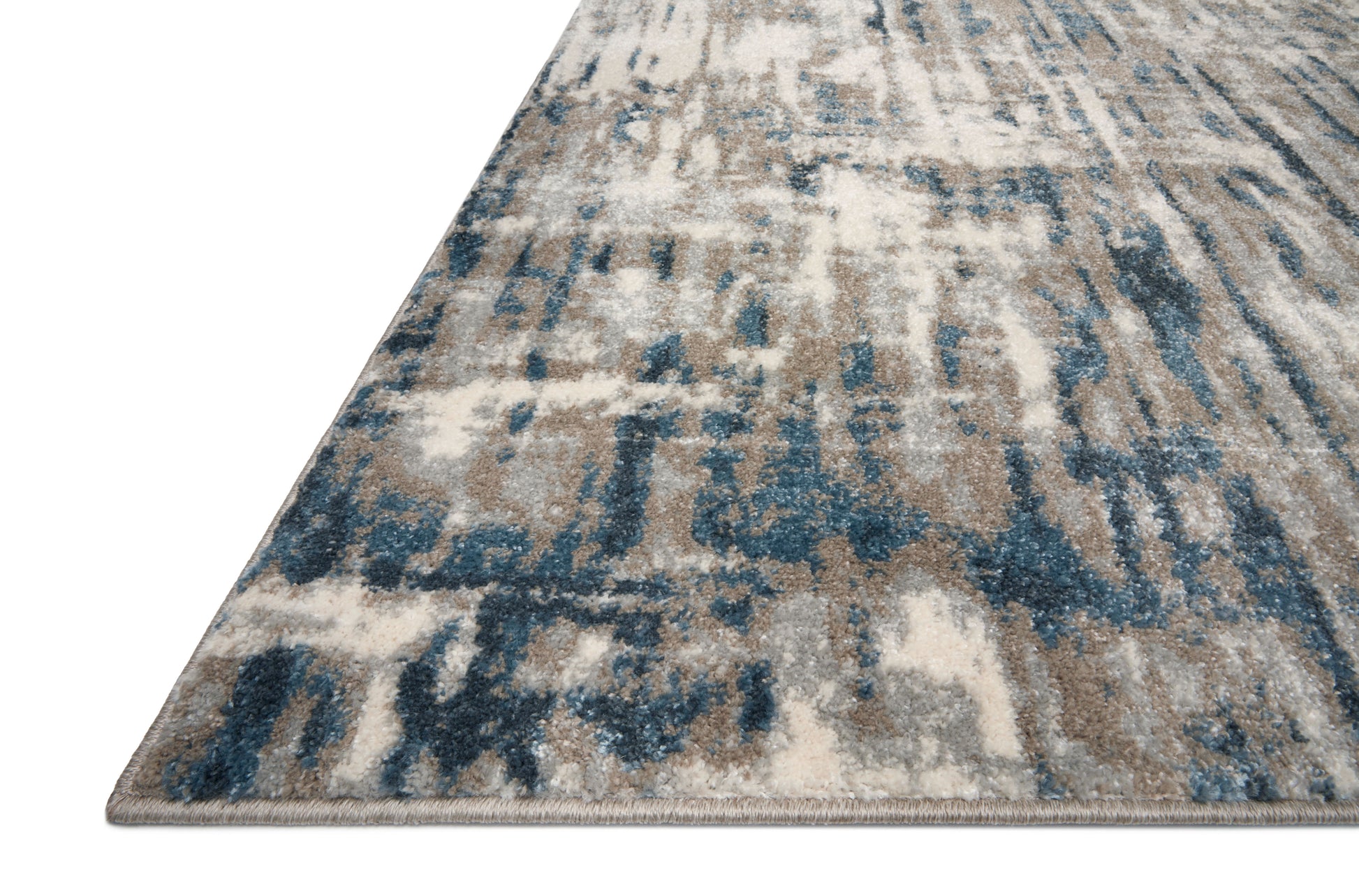 Loloi II Spirit SPI-02 Stone Blue Contemporary Power Loomed Rug