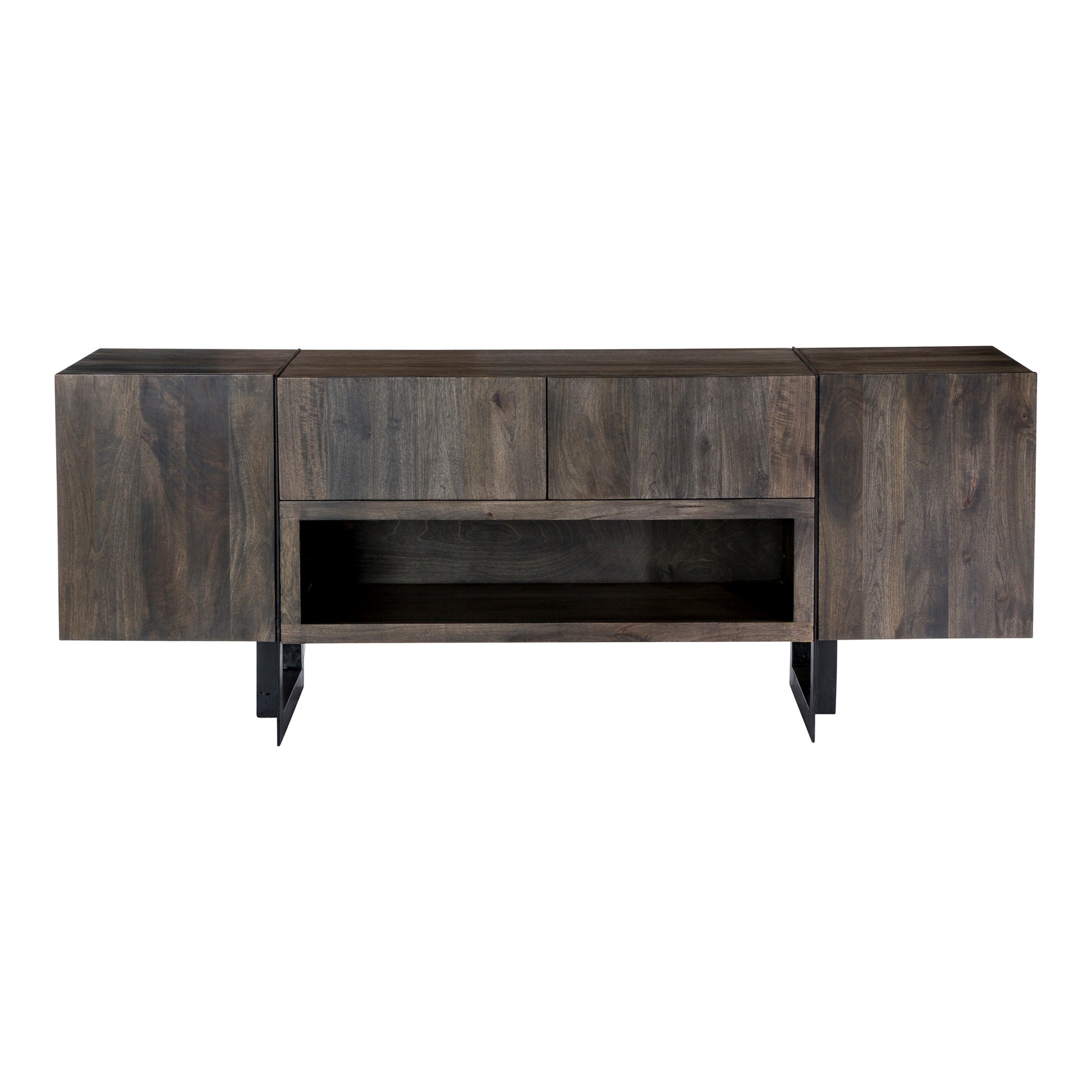 Moes Home Media Units Tiburon Natural Contemporary Furniture