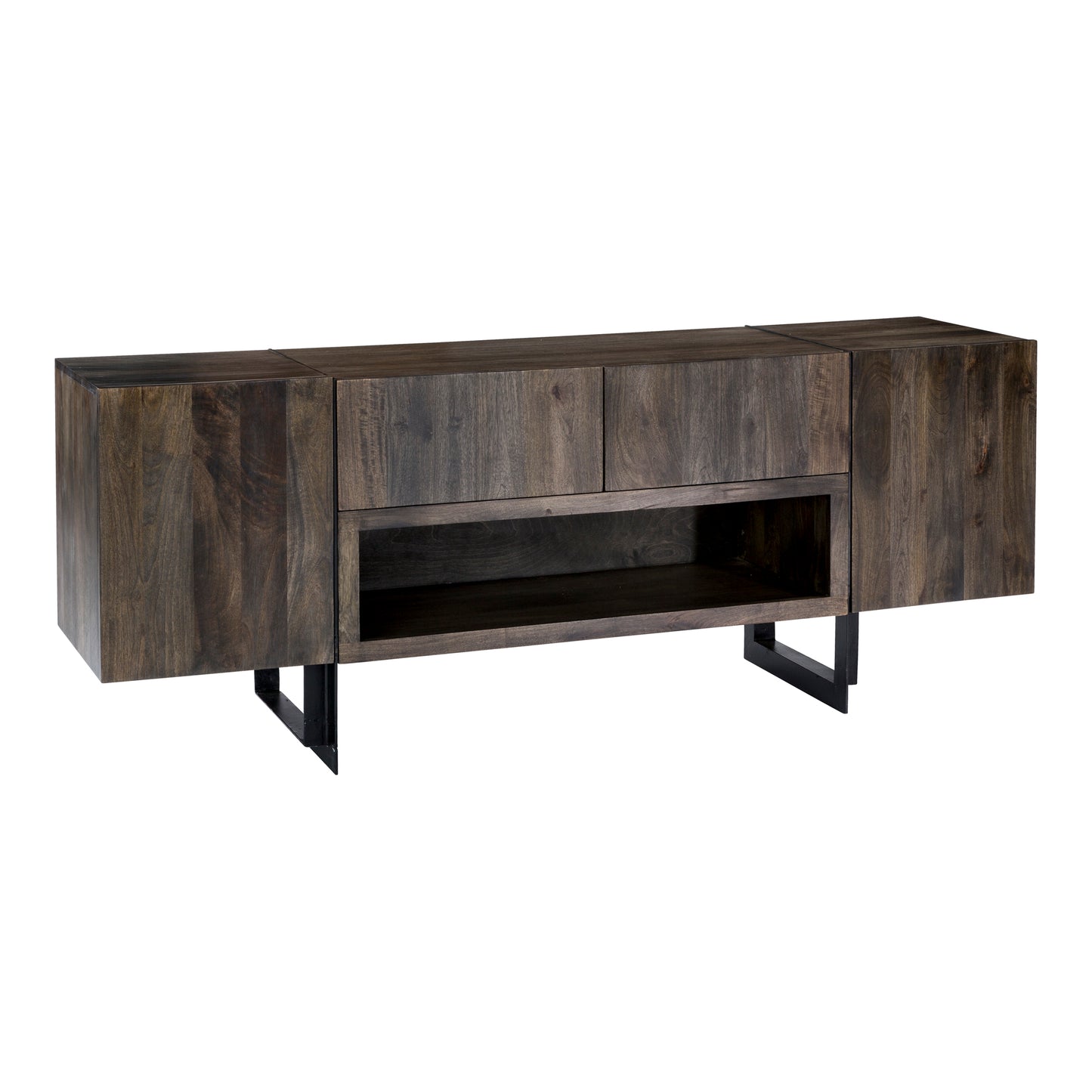 Moes Home Media Units Tiburon Natural Contemporary Furniture