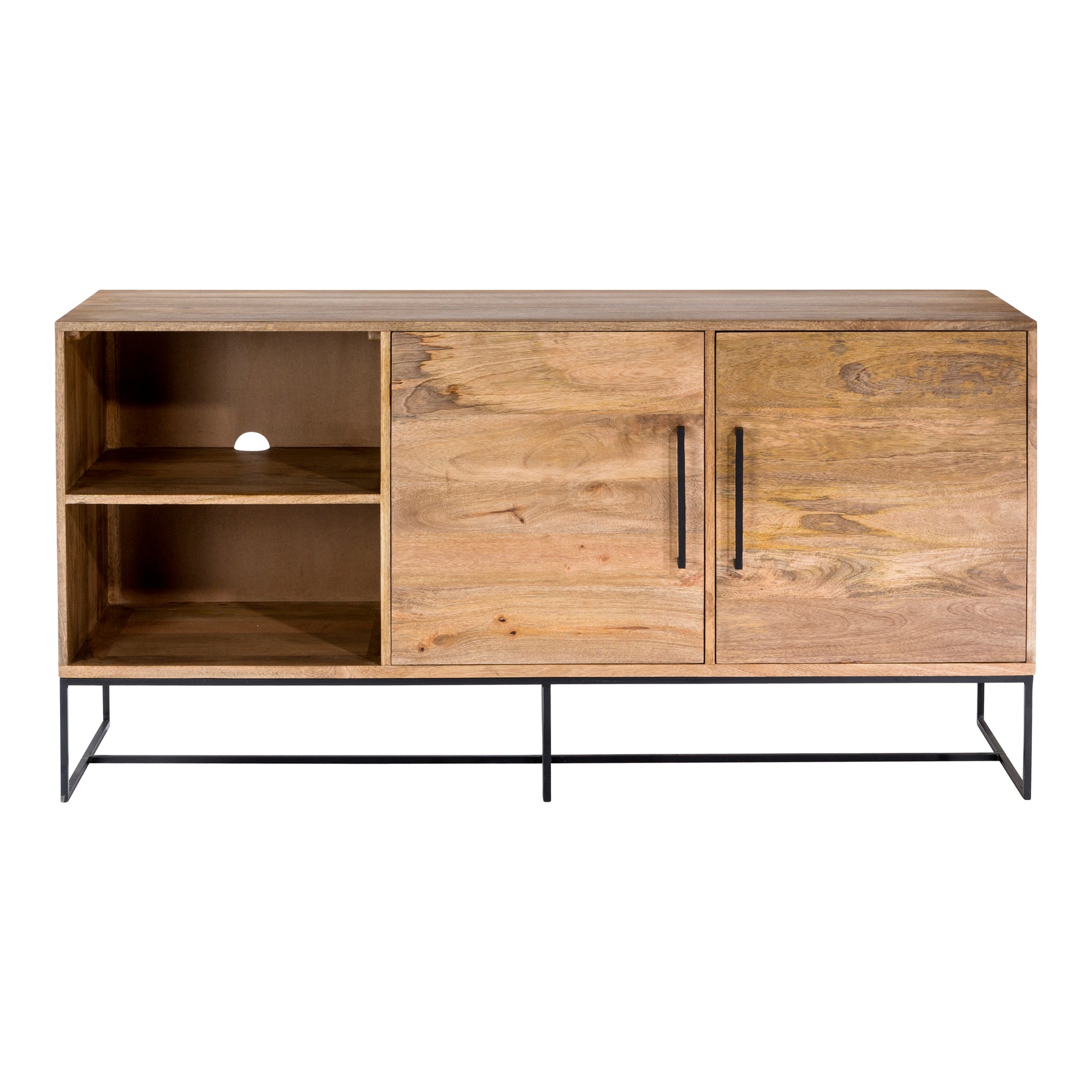 Moes Home Media Units Colvin Natural Scandinavian Furniture