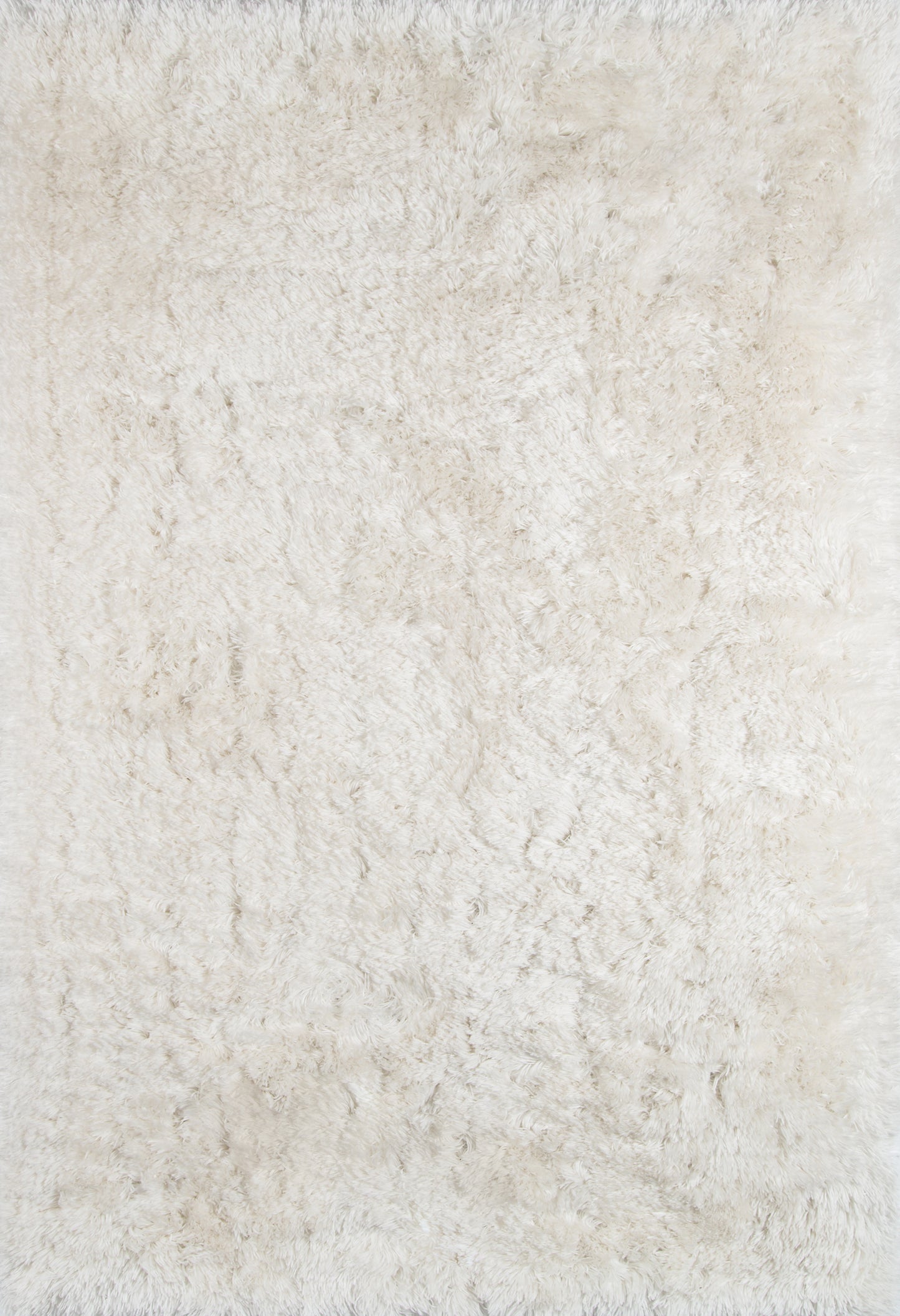 Momeni Snow Shag  White  Contemporary