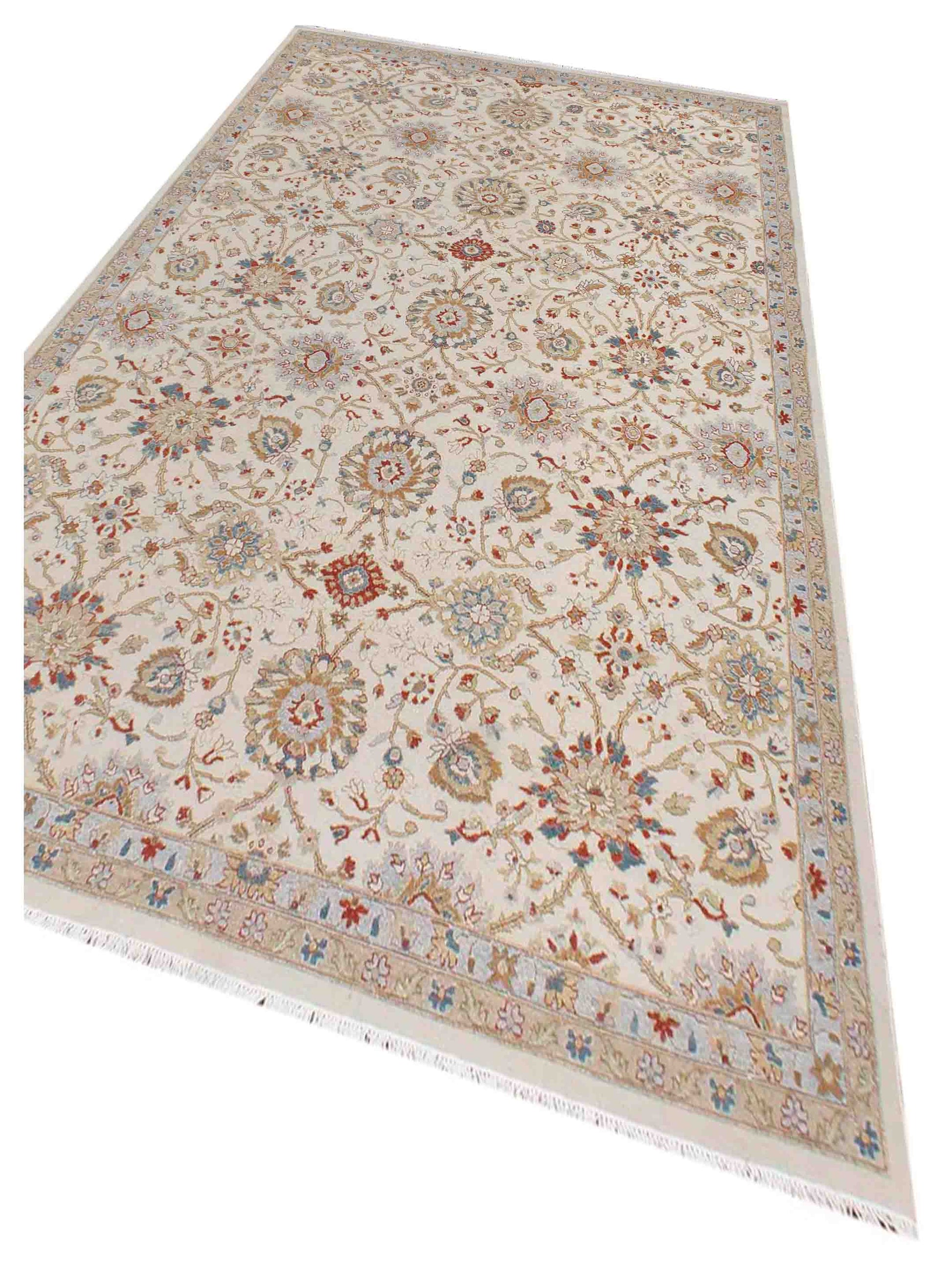 Artisan Sandra Beige Traditional Knotted Rug - Rugs - Artisan - Atlanta Designer Rugs