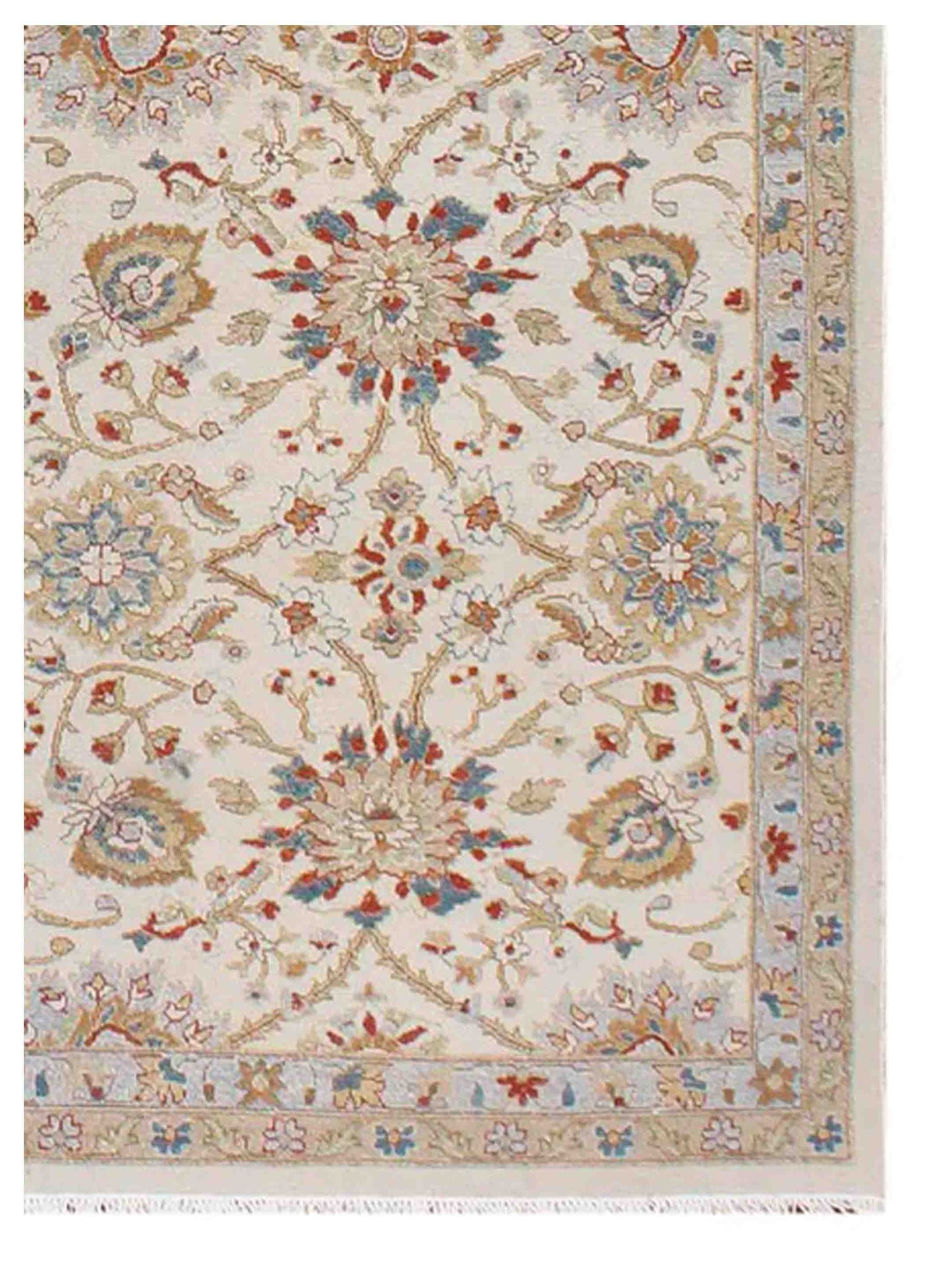 Artisan Sandra Beige Traditional Knotted Rug - Rugs - Artisan - Atlanta Designer Rugs