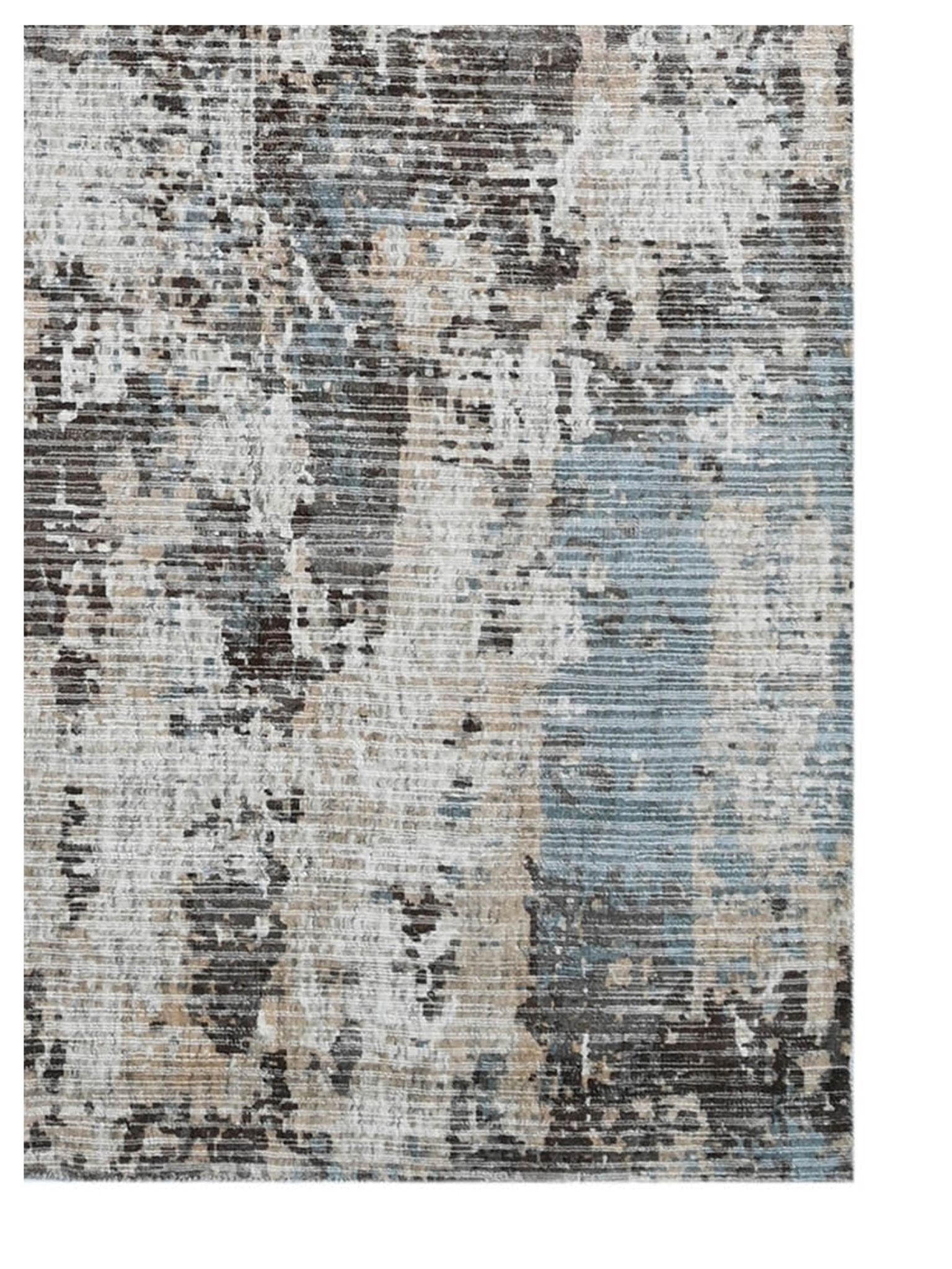 Artisan Modern Living Grey Blue Contemporary Loom Rug - Rugs - Artisan - Atlanta Designer Rugs