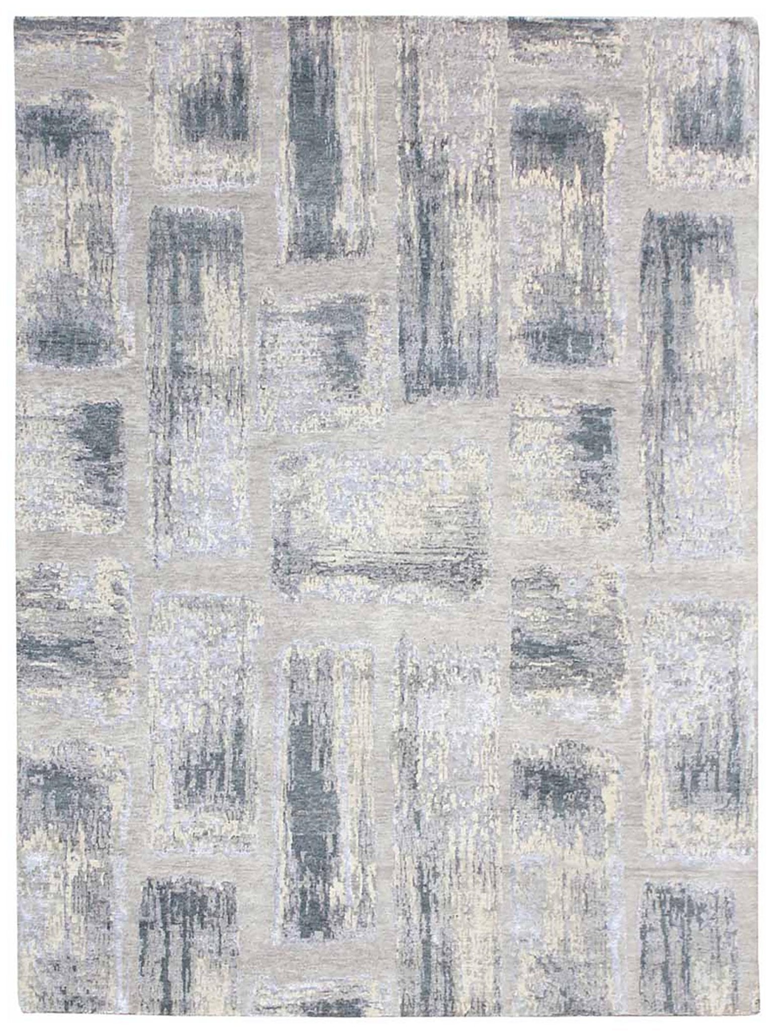 Limited SYDNEY SD - 541 LIGHT GRAY Transitional Knotted Rug - Rugs - Limited - Atlanta Designer Rugs