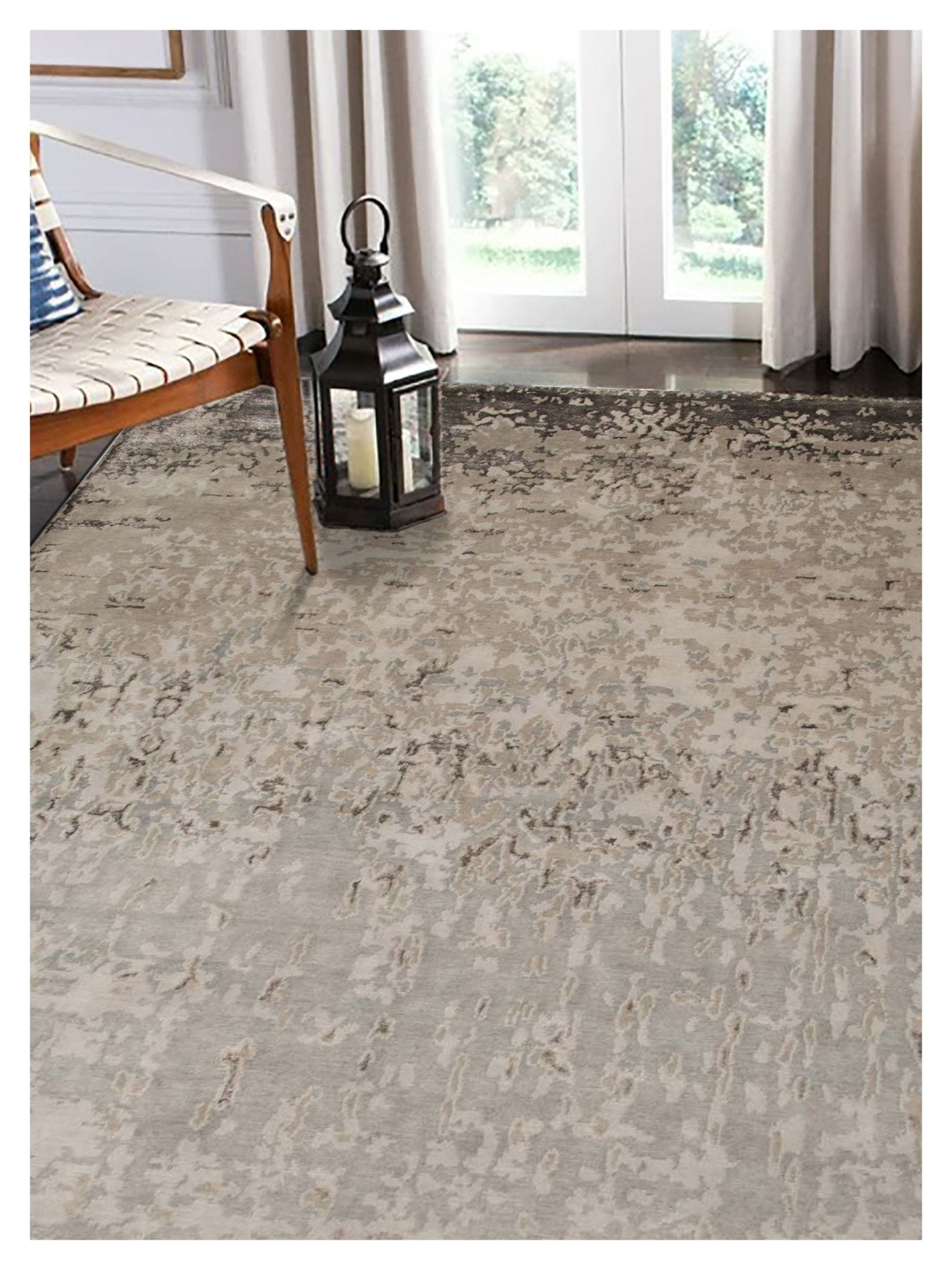 Limited SYDNEY SD - 508 Dove Gray Transitional Knotted Rug - Rugs - Limited - Atlanta Designer Rugs