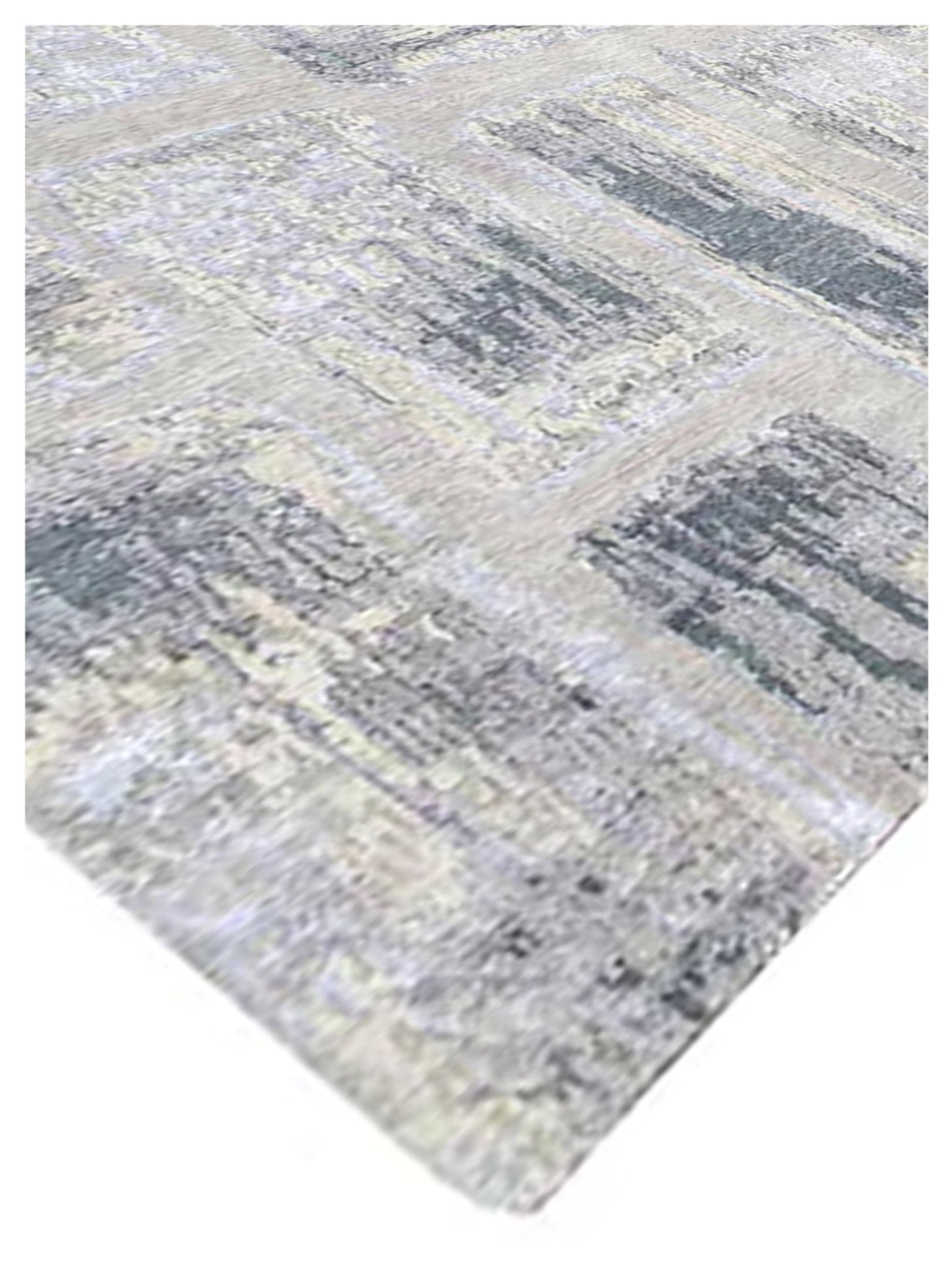 Limited SYDNEY SD - 541 LIGHT GRAY Transitional Knotted Rug - Rugs - Limited - Atlanta Designer Rugs