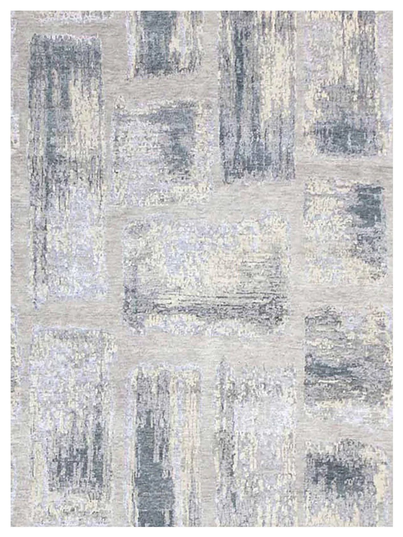 Limited SYDNEY SD - 541 LIGHT GRAY Transitional Knotted Rug - Rugs - Limited - Atlanta Designer Rugs