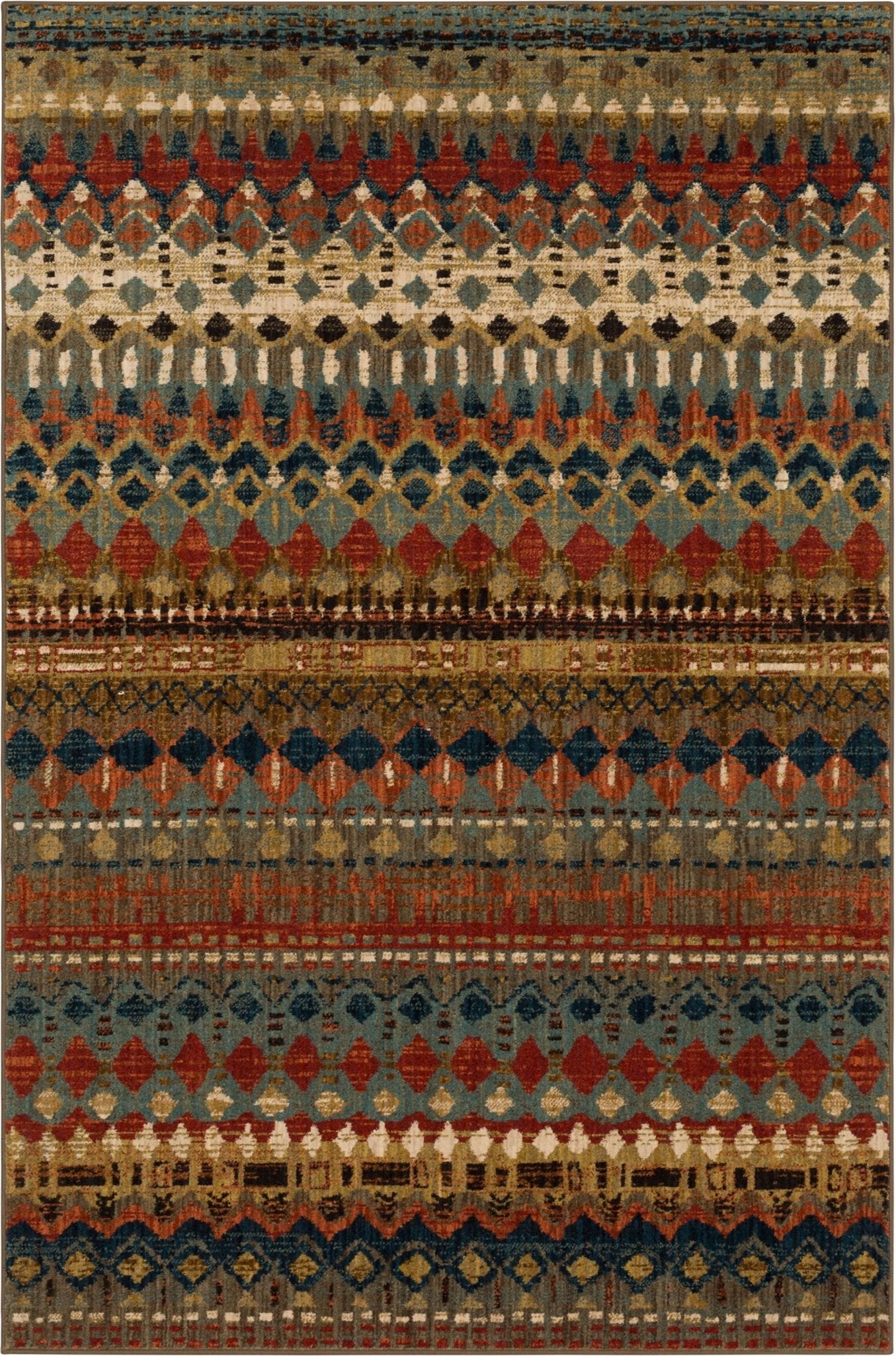 Karastan Spice Market 90932 Multi Modern/Contemporary Machinemade Rug - Rugs - Karastan - Atlanta Designer Rugs