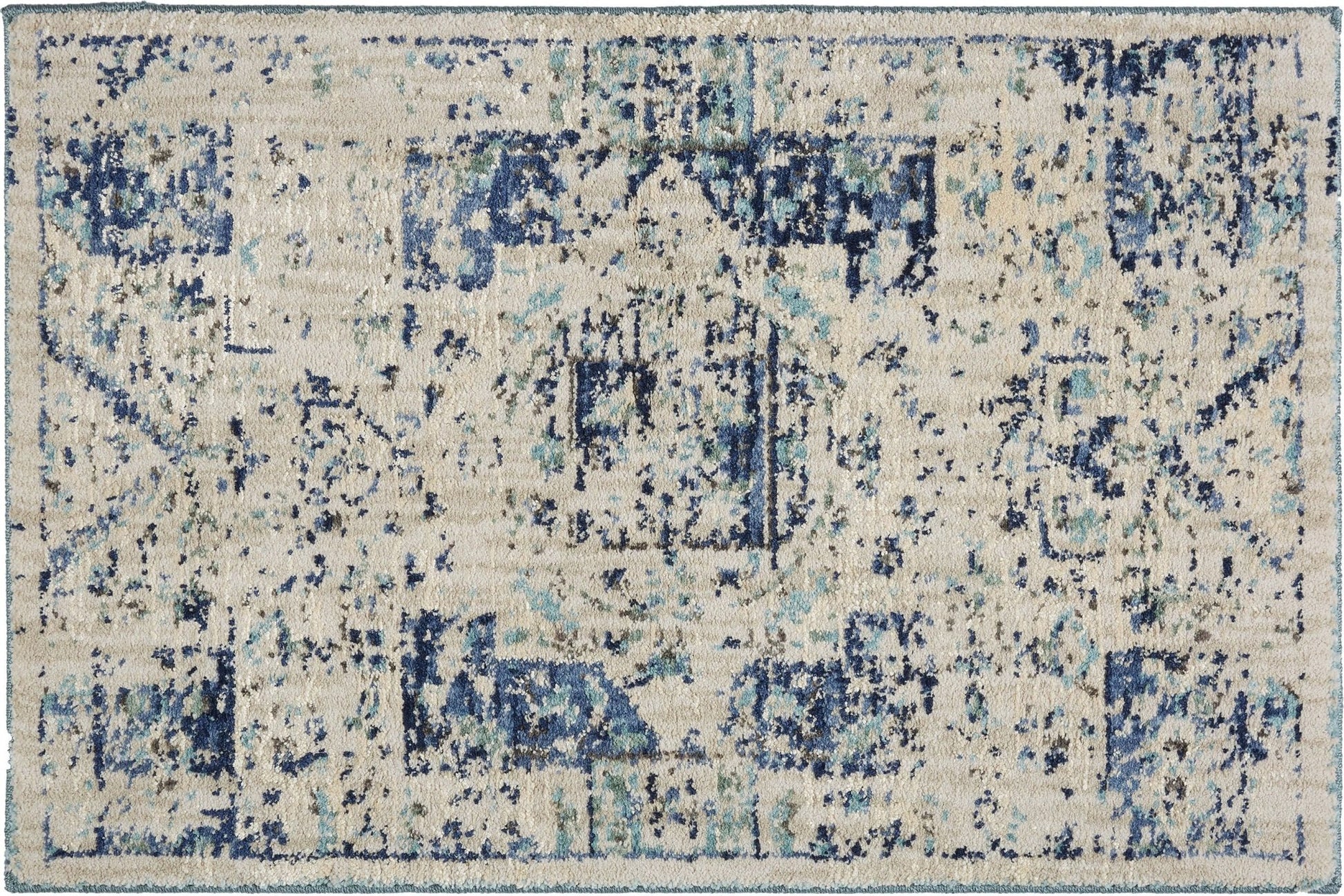 Karastan Cosmopolitan 90960 Indigo Traditional Machinemade Rug - Rugs - Karastan - Atlanta Designer Rugs