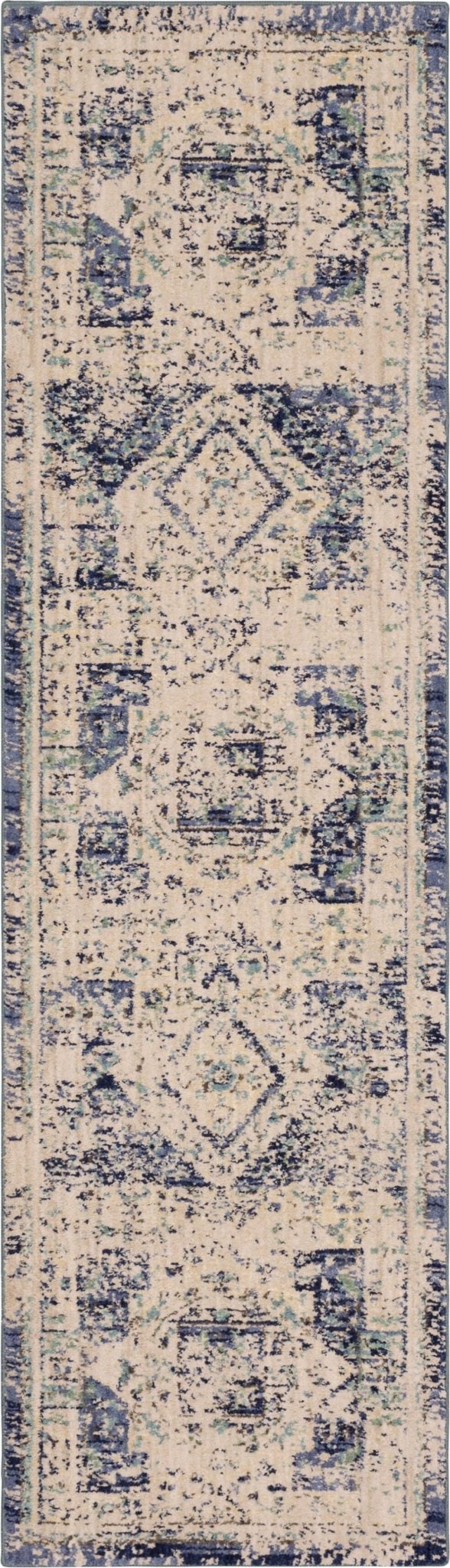 Karastan Cosmopolitan 90960 Indigo Traditional Machinemade Rug - Rugs - Karastan - Atlanta Designer Rugs