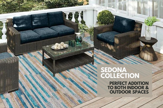 Global-Inspired Sedona Collection for Living, Dining Rooms and More.