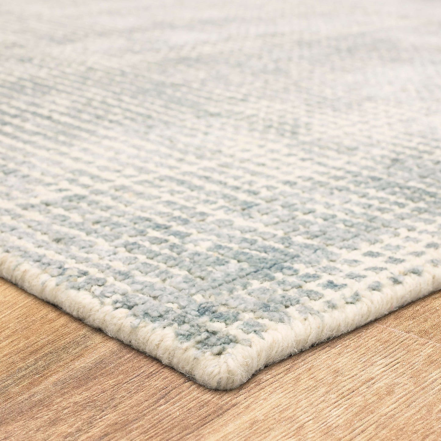 Karastan Labyrinth RG177 Blue Modern/Contemporary Loom Rug - Rugs - Karastan - Atlanta Designer Rugs