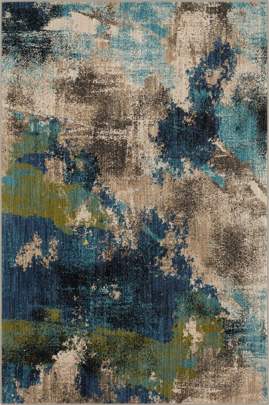 Karastan Elements 91435 Multi Modern/Contemporary Machinemade Rug - Rugs - Karastan - Atlanta Designer Rugs