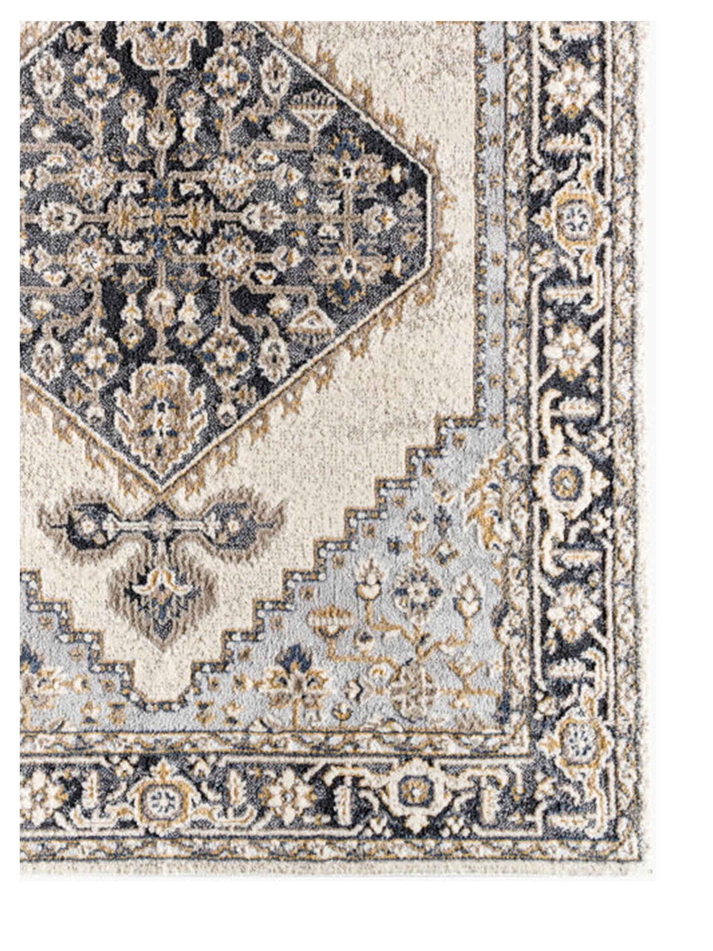 Surya Zidane ZDN-2300 White  Traditional  Rug