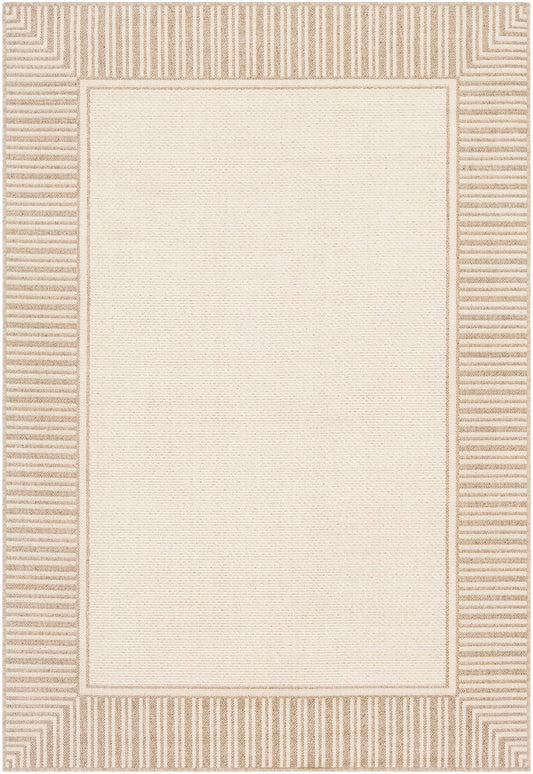 Surya Alfresco ALF-9685 Brown  Cottage Machinemade Rug