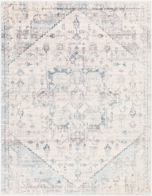 Surya Ankara AKR-2310 Ice Blue  Traditional Machinemade Rug