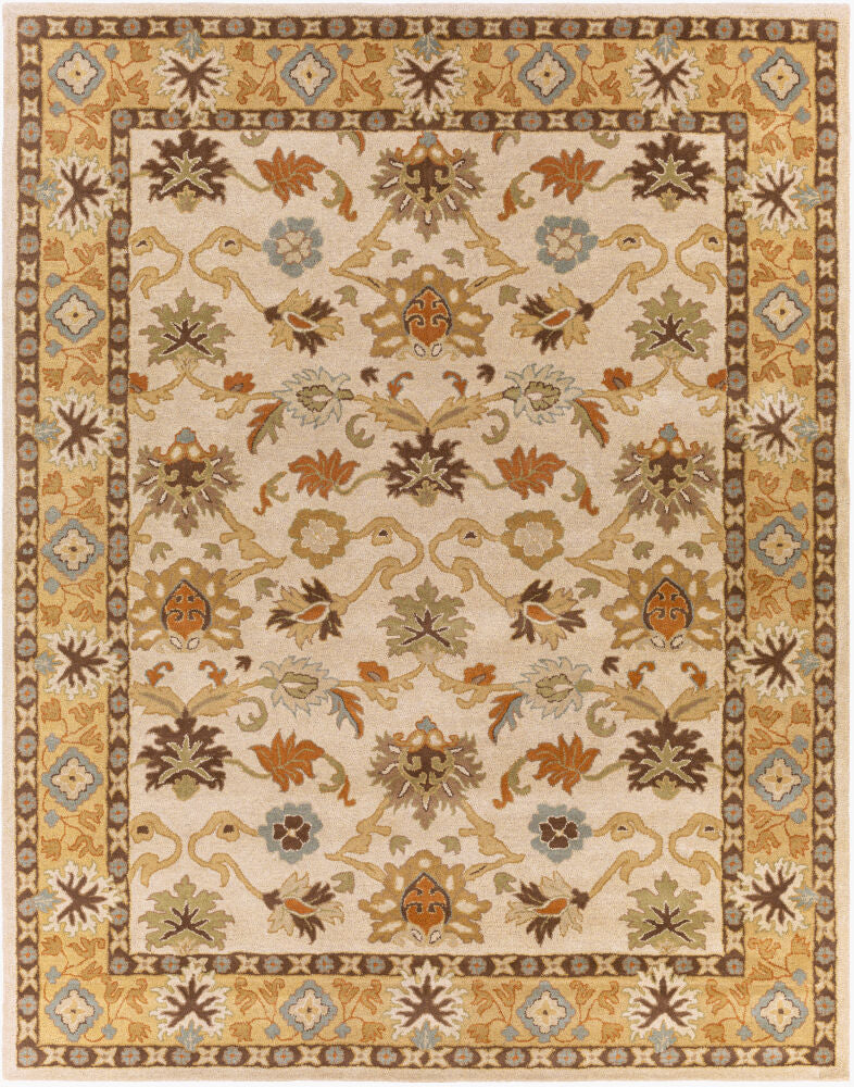 Surya Caesar CAE-1010 Light Beige  Traditional Tufted Rug