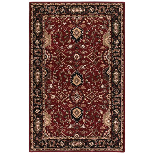 Surya Caesar CAE-1031 Burgandy  Traditional Tufted Rug