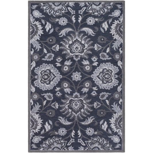 Surya Caesar CAE-1191 Ink Blue  Traditional Tufted Rug