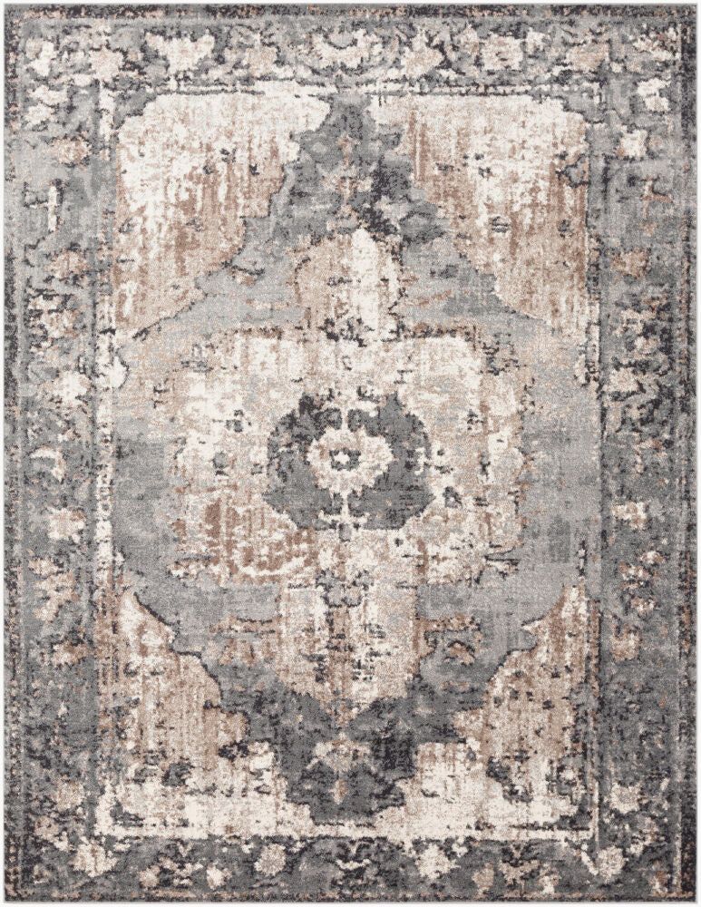 Surya Chelsea CSA-2304 Charcoal  Traditional Machinemade Rug