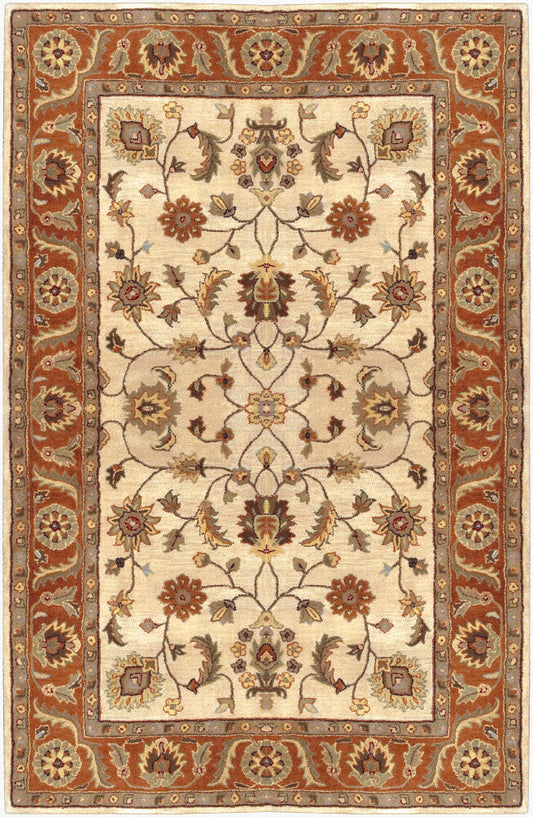 Surya Crowne CRN-6004 Beige  Traditional Tufted Rug