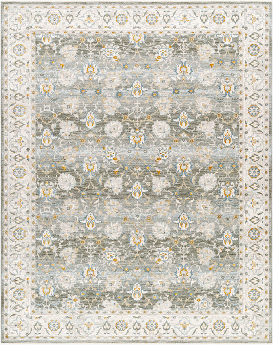 Surya Dresden DRE-2312 Deep Teal Traditional Machine Woven Rug