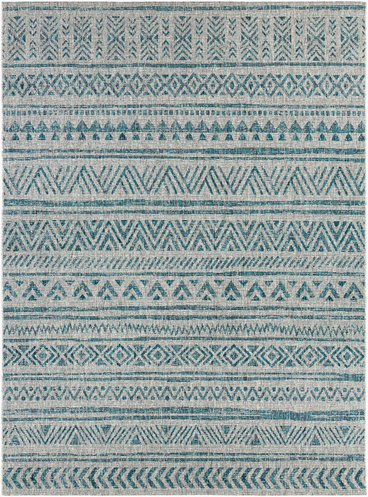 Surya Eagean EAG-2307 Aqua  Global Machinemade Rug