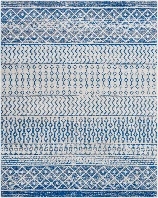 Surya Elaziz ELZ-2345 Blue Global Machine Woven Rug