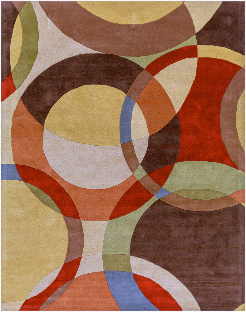 Surya Forum FM-7108 Tan  Modern Tufted Rug