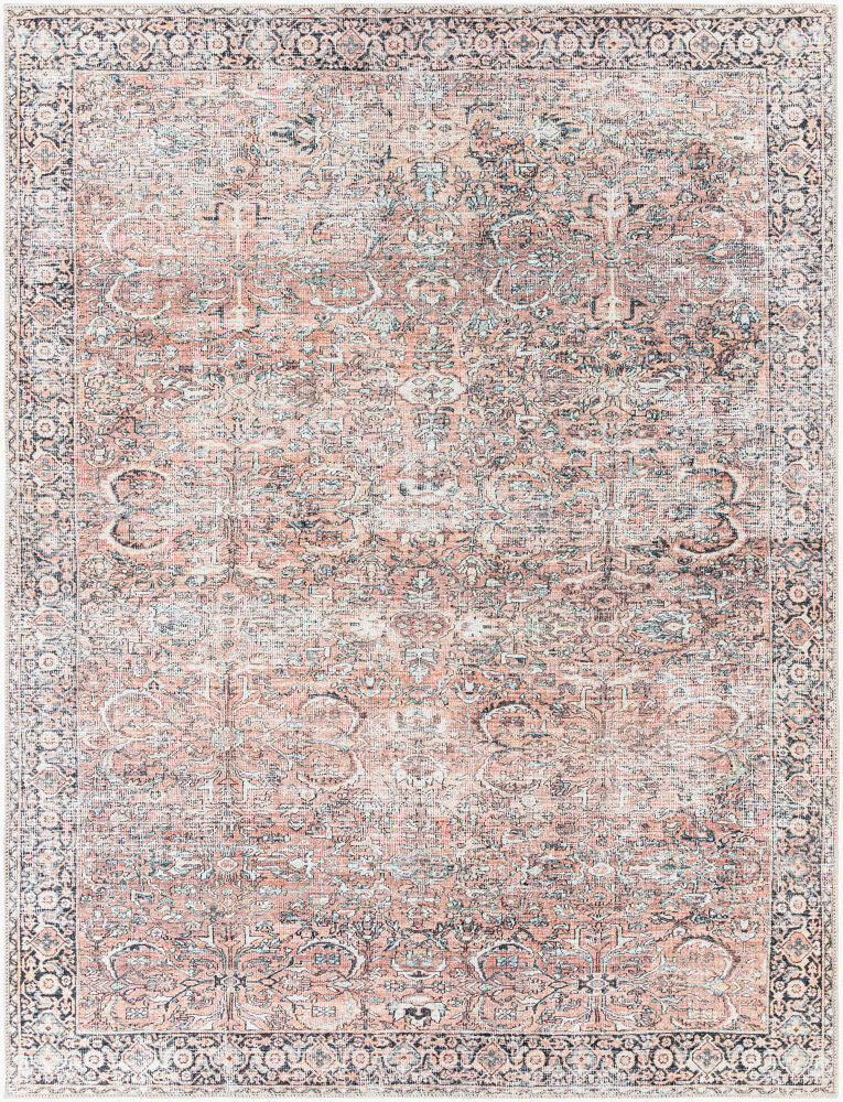 Surya Kemer KMR-2309 Dusty Pink  Traditional  Rug