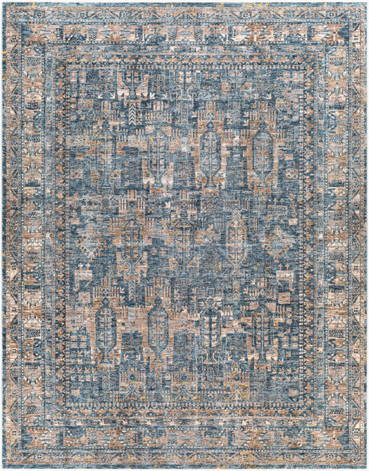 Surya Mirabel MBE-2301 Dark Blue  Traditional  Rug