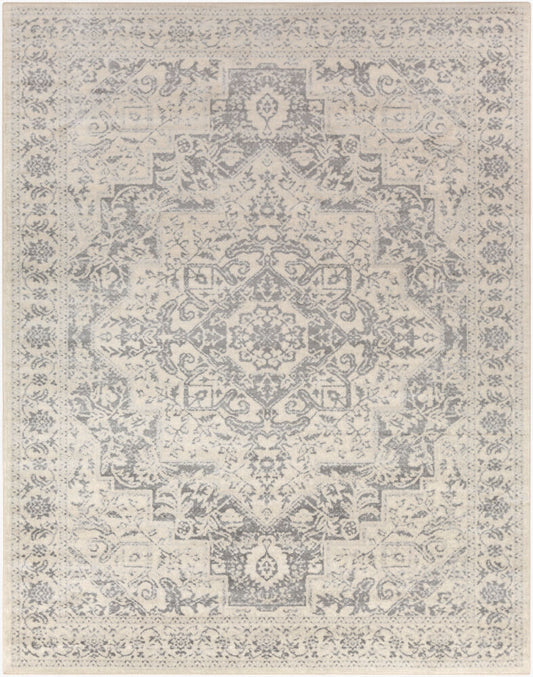 Surya Monaco MOC-2315 Silver Gray  Traditional  Rug